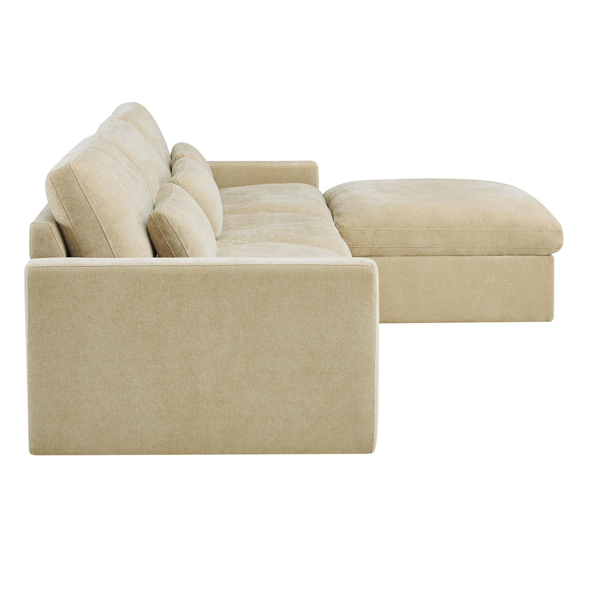 Ivy 4-Seat Performance Fabric Modular Sectional Sofa - Image 40