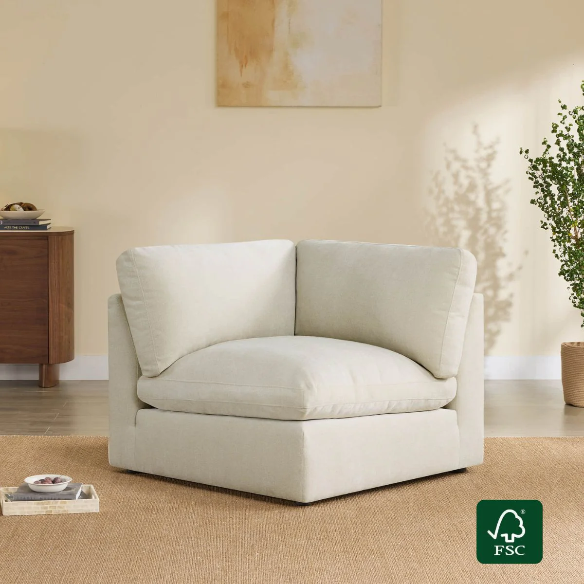 Ivy Modular Performance Fabric Corner Module - Image 2