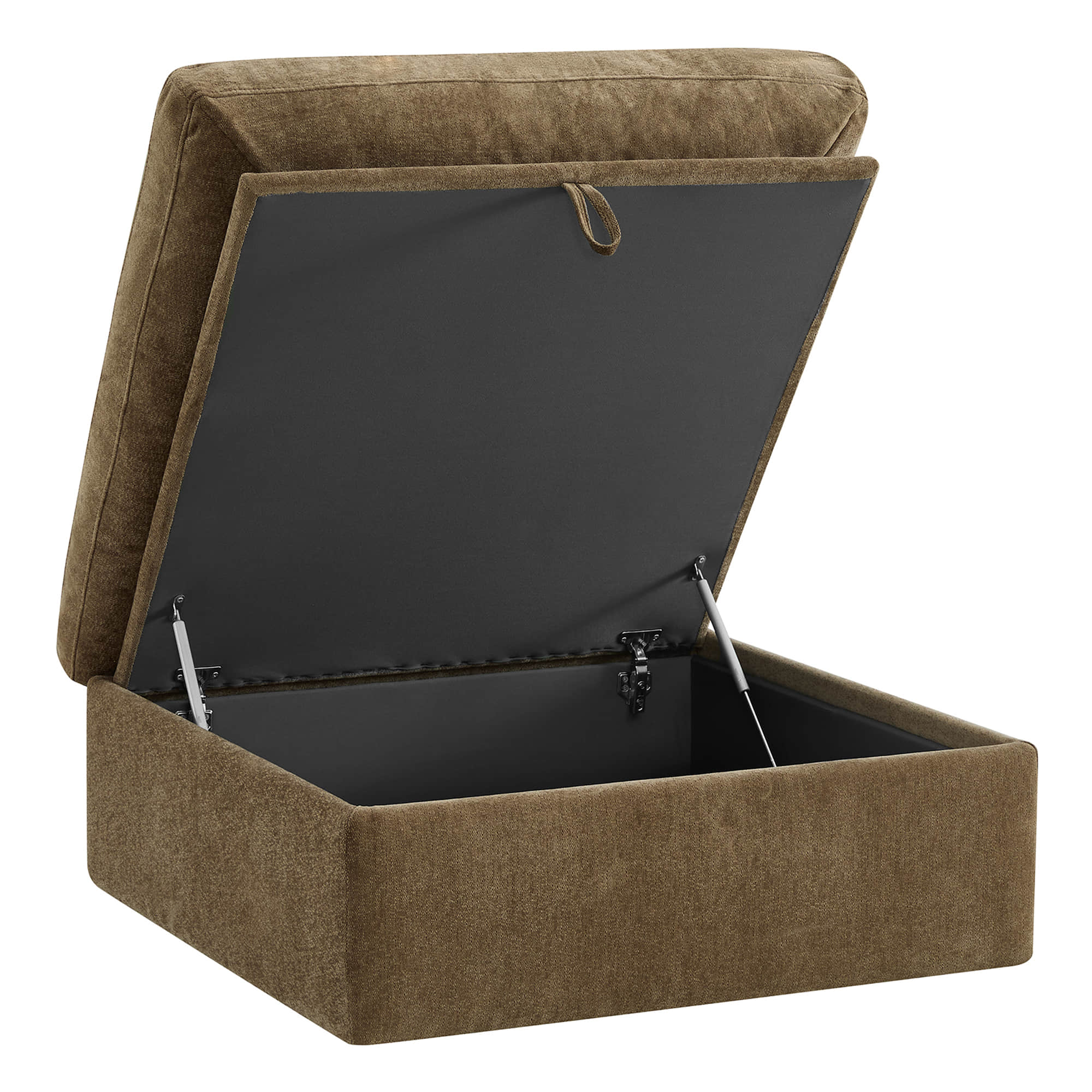 Ivy Modular Performance Fabric Ottoman with Storage - Image 13