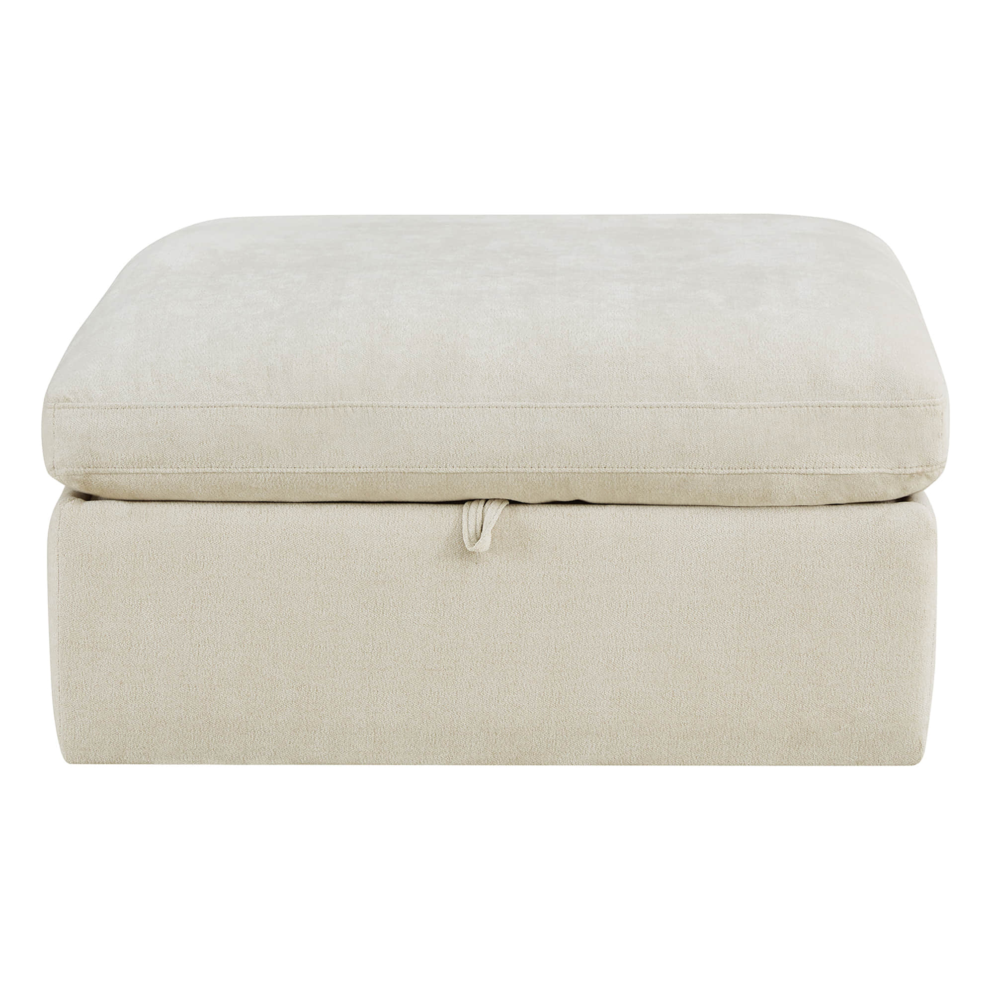 Ivy Modular Performance Fabric Ottoman with Storage - Image 7