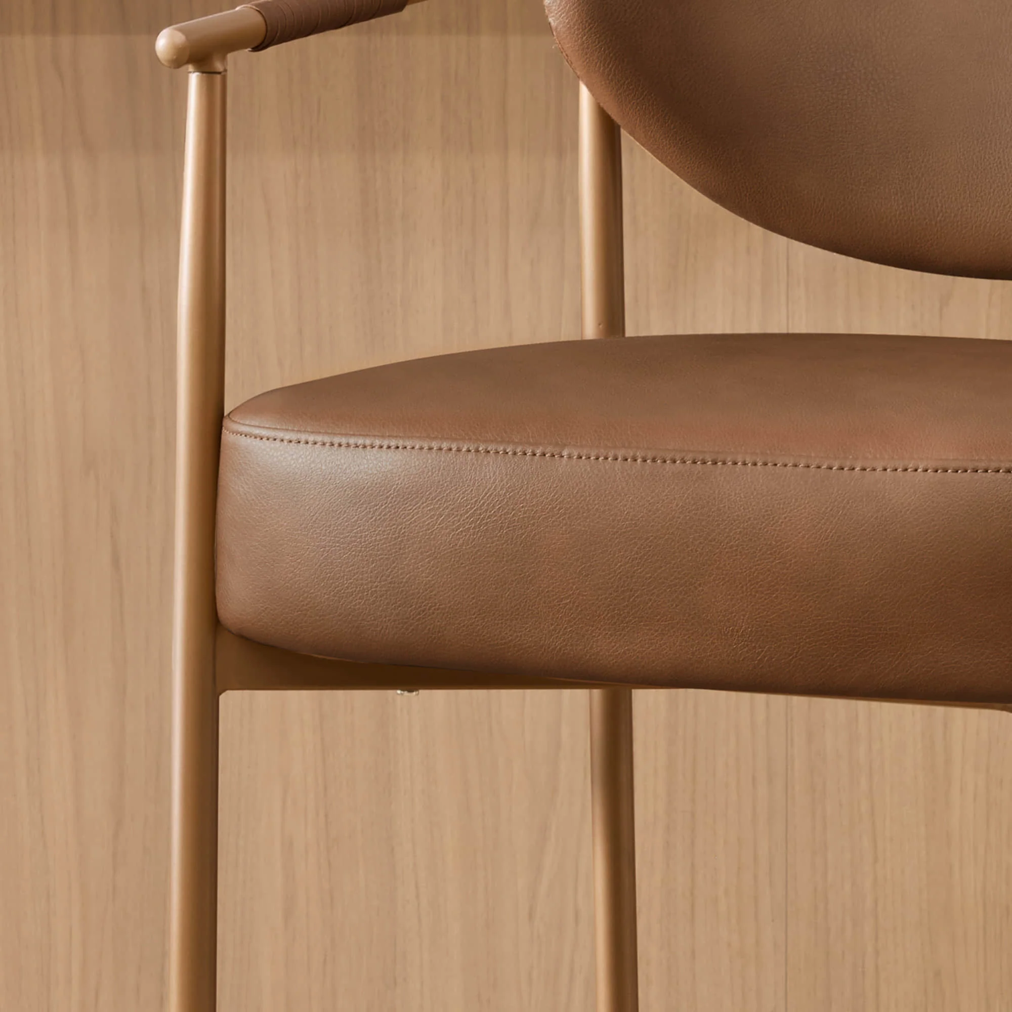 Jade Modern Curved Hand-Woven Counter Stool - Image 15
