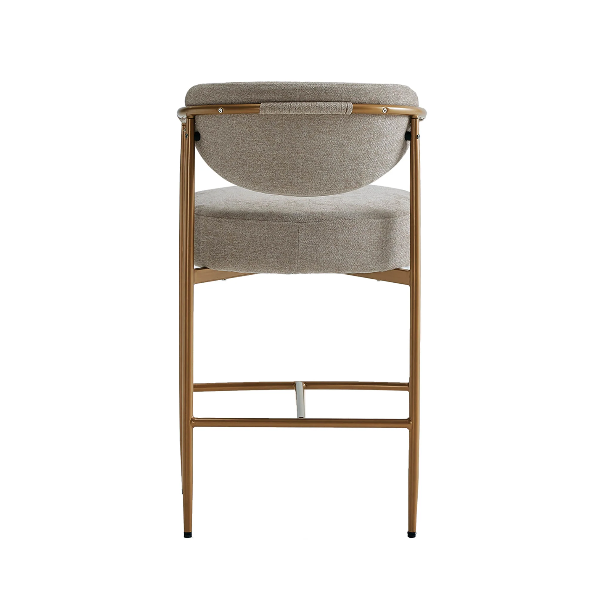 Jade Modern Curved Hand-Woven Counter Stool - Image 31