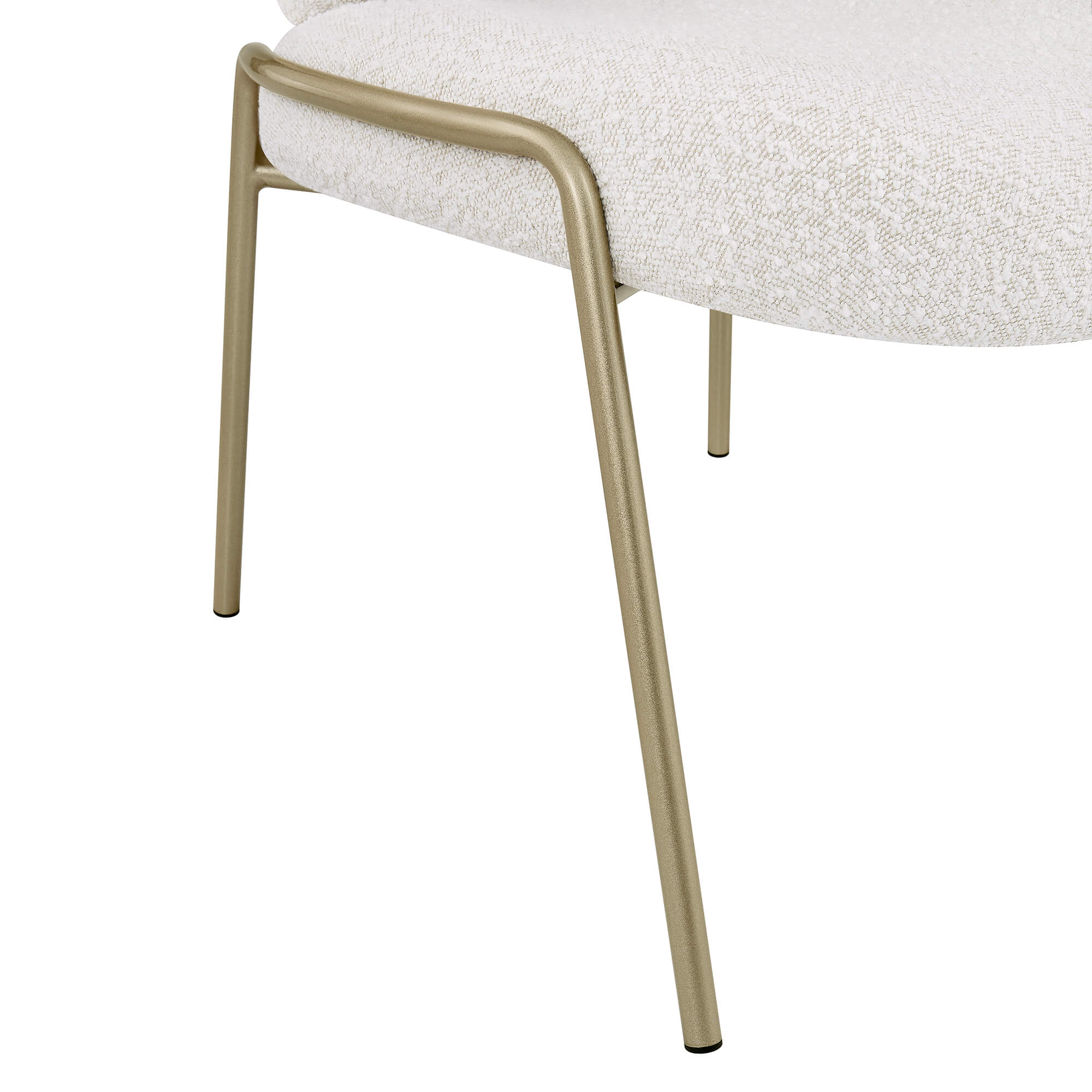 Janet Cloud-Shaped Boucle Dining Chair - Image 16