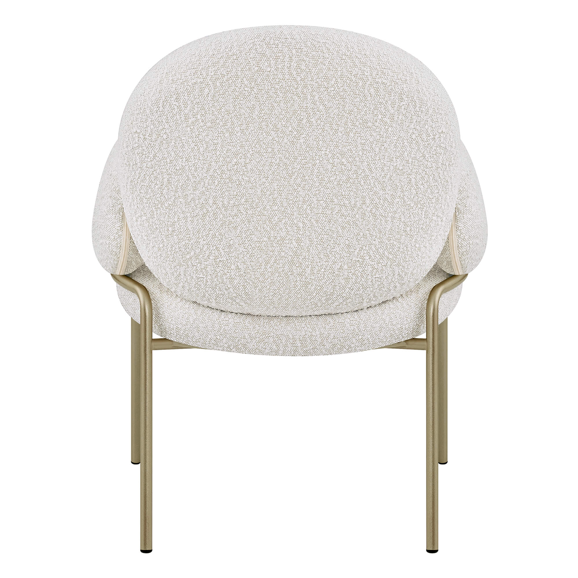 Janet Cloud-Shaped Boucle Dining Chair - Image 6
