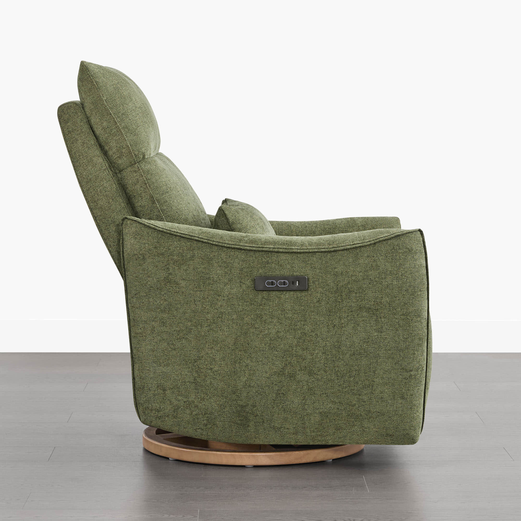Janice Power Swivel Nursery Glider Recliner with Power Headrest - Image 51