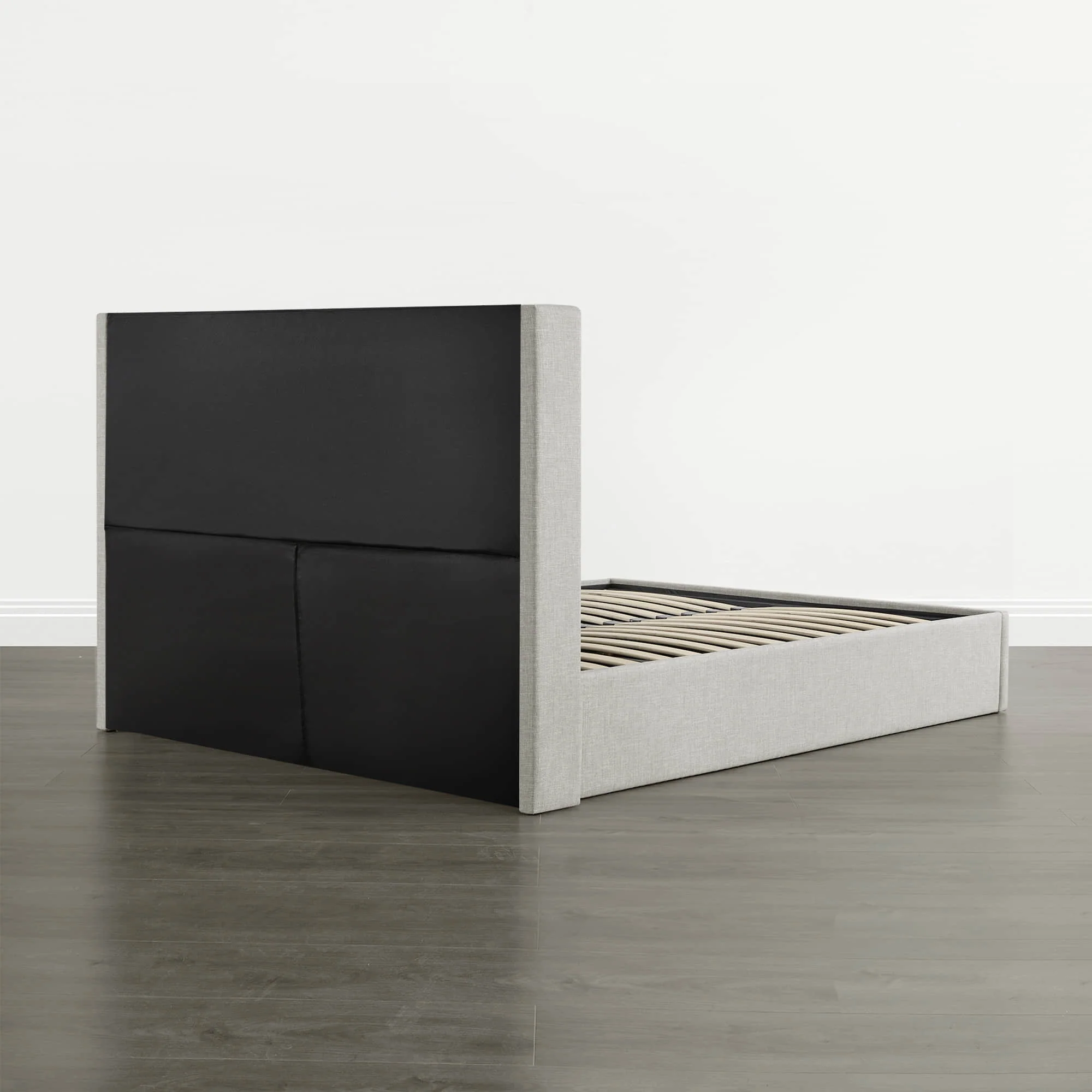 Jeffrey Wingback Upholstered Storage Platform Bed - Image 18