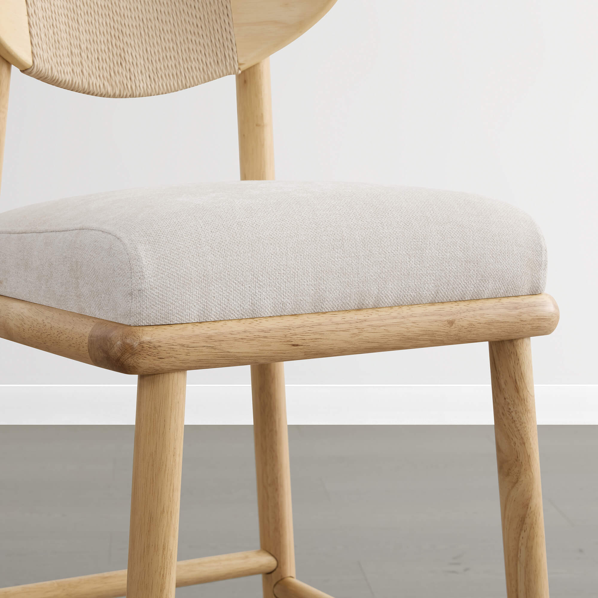 Jody Modern Woven Rope Counter Stool (Set of 2) - Image 17