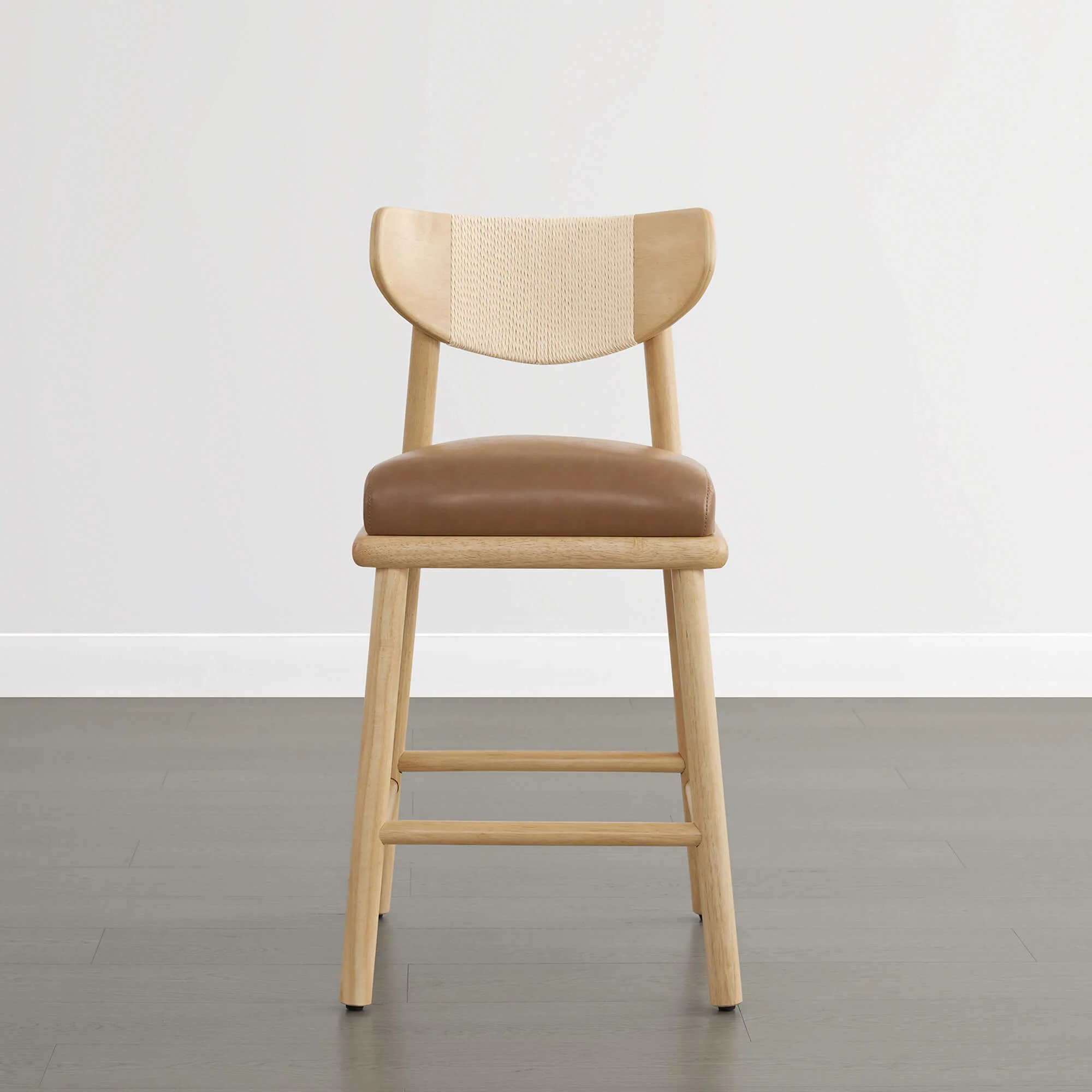 Jody Modern Woven Rope Counter Stool (Set of 2) - Image 22