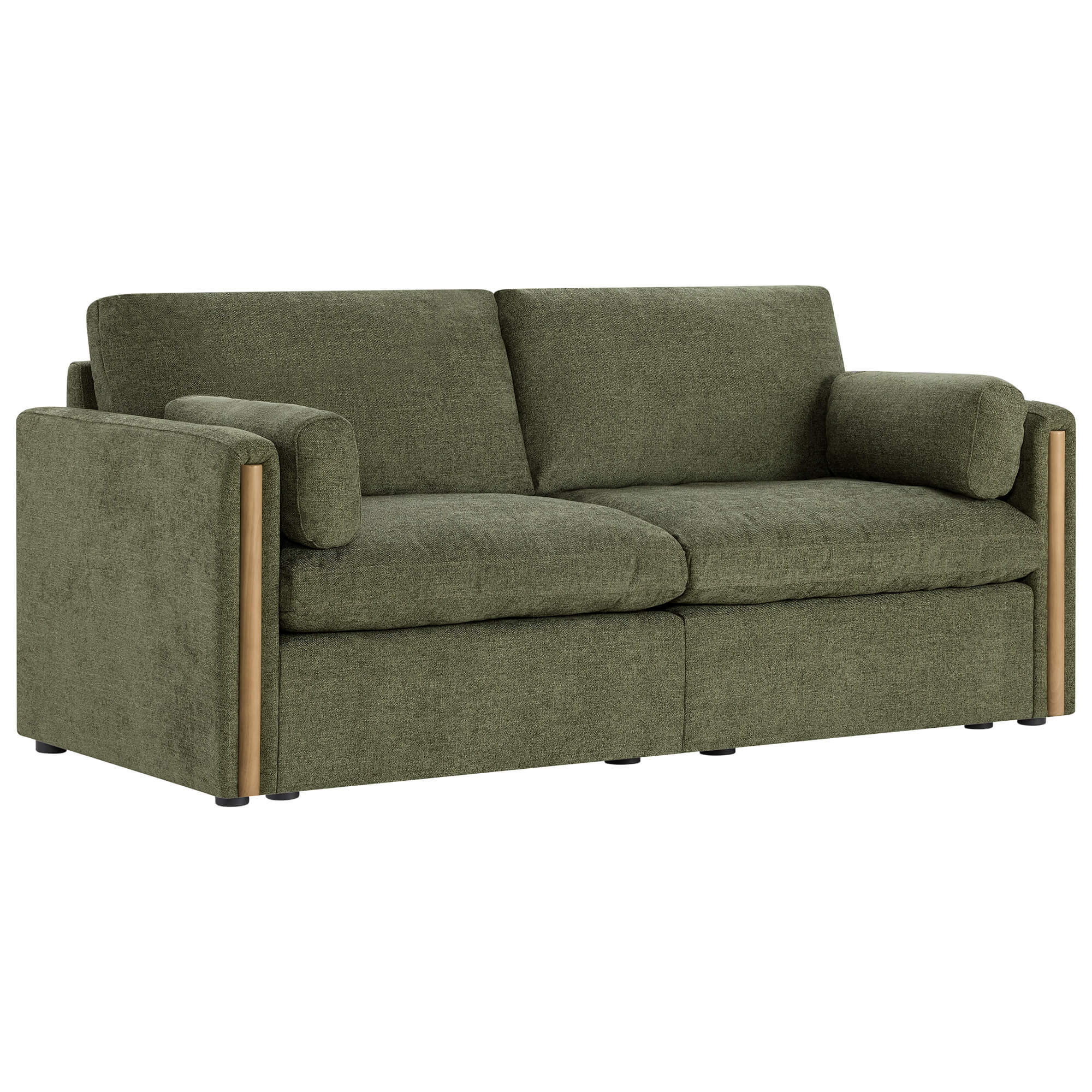 Jonathan Modern Cozy Chenille 2-seat Sofa - Image 3