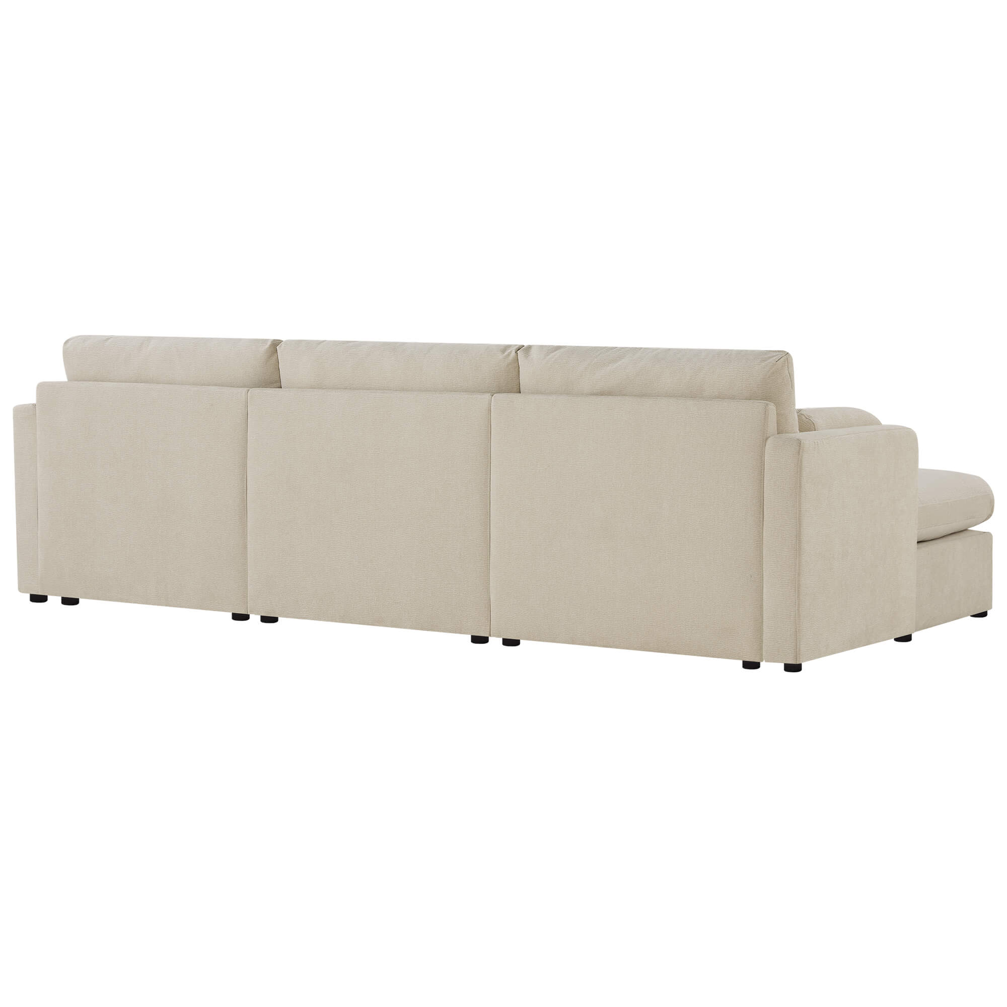 Jonathan Modern Cozy Chenille 3-seat Modular Sofa with Hidden Storage - Image 27