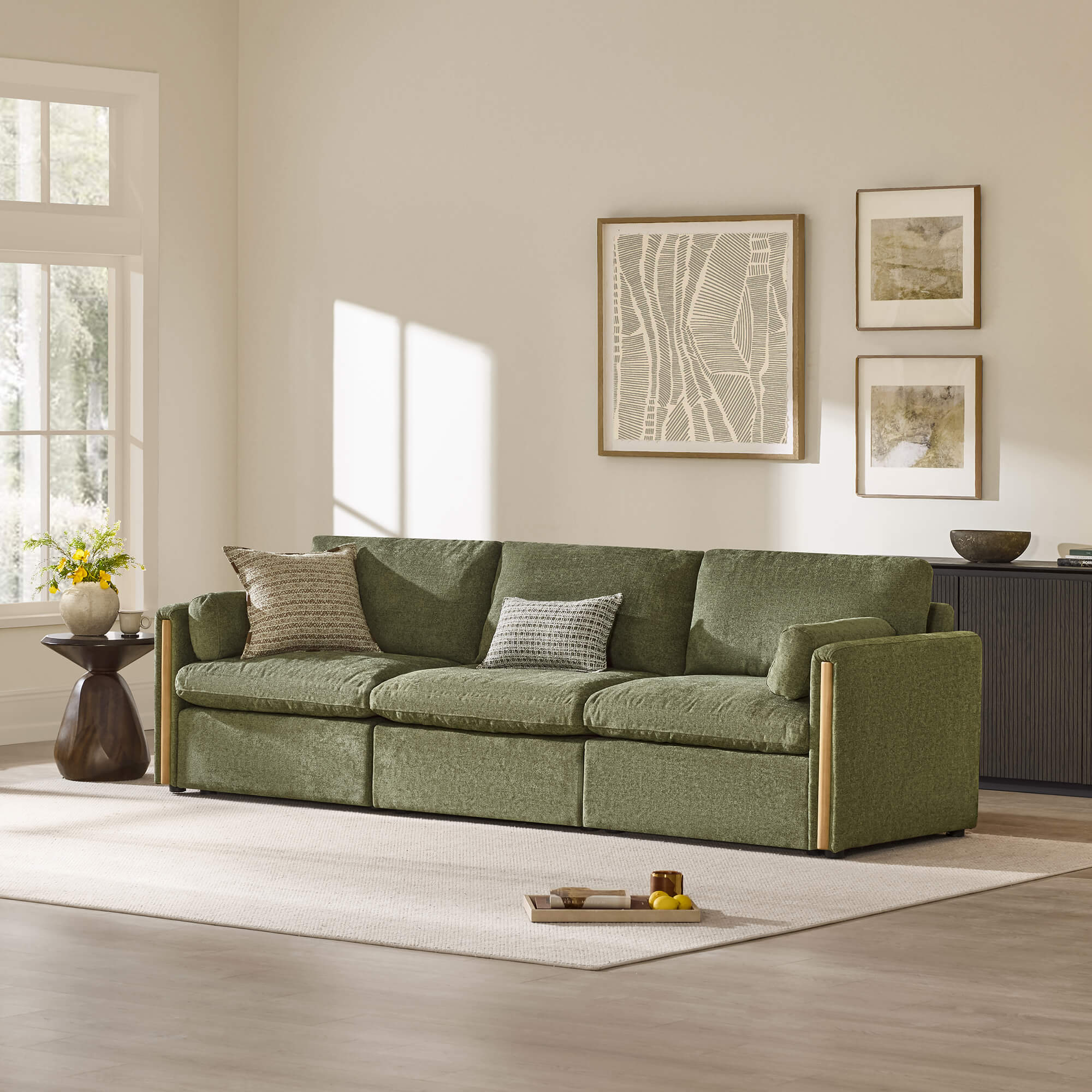 Jonathan Modern Cozy Chenille 3-seat Modular Sofa with Hidden Storage - Image 32