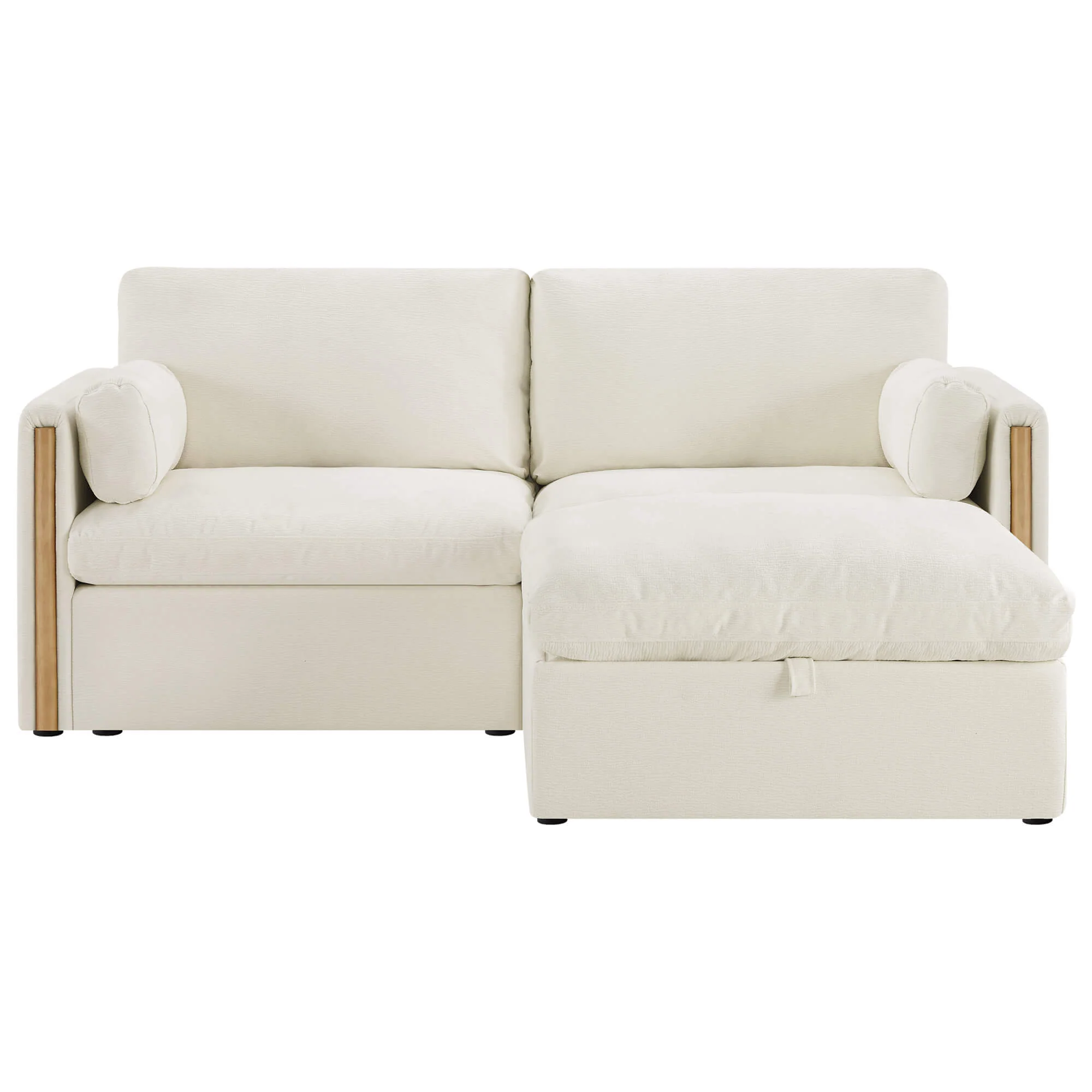 Jonathan Modern Cozy Chenille 3-seat Modular Sofa with Hidden Storage - Image 7
