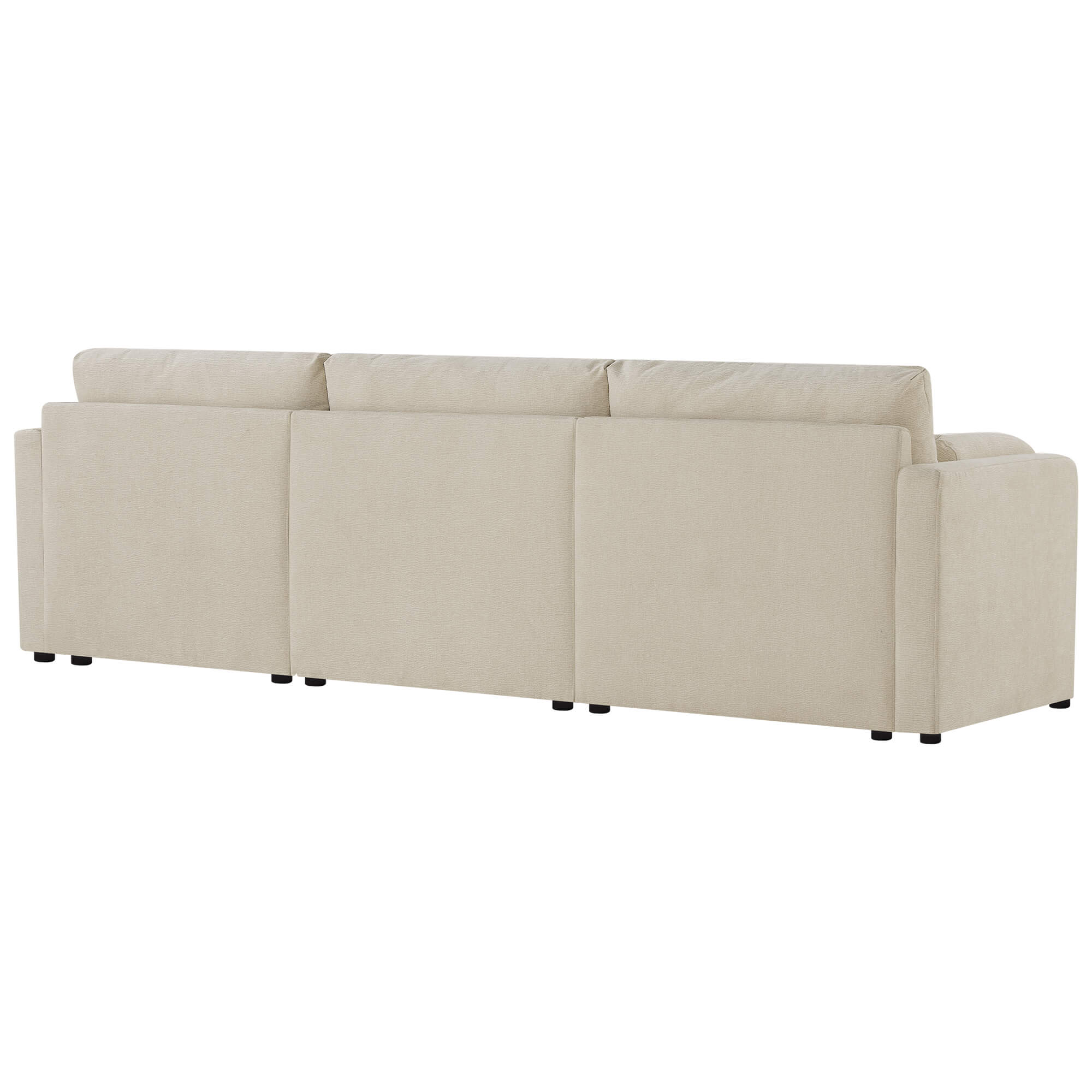 Jonathan Modern Cozy Chenille 4-seat Modular Sofa with Hidden Storage - Image 19