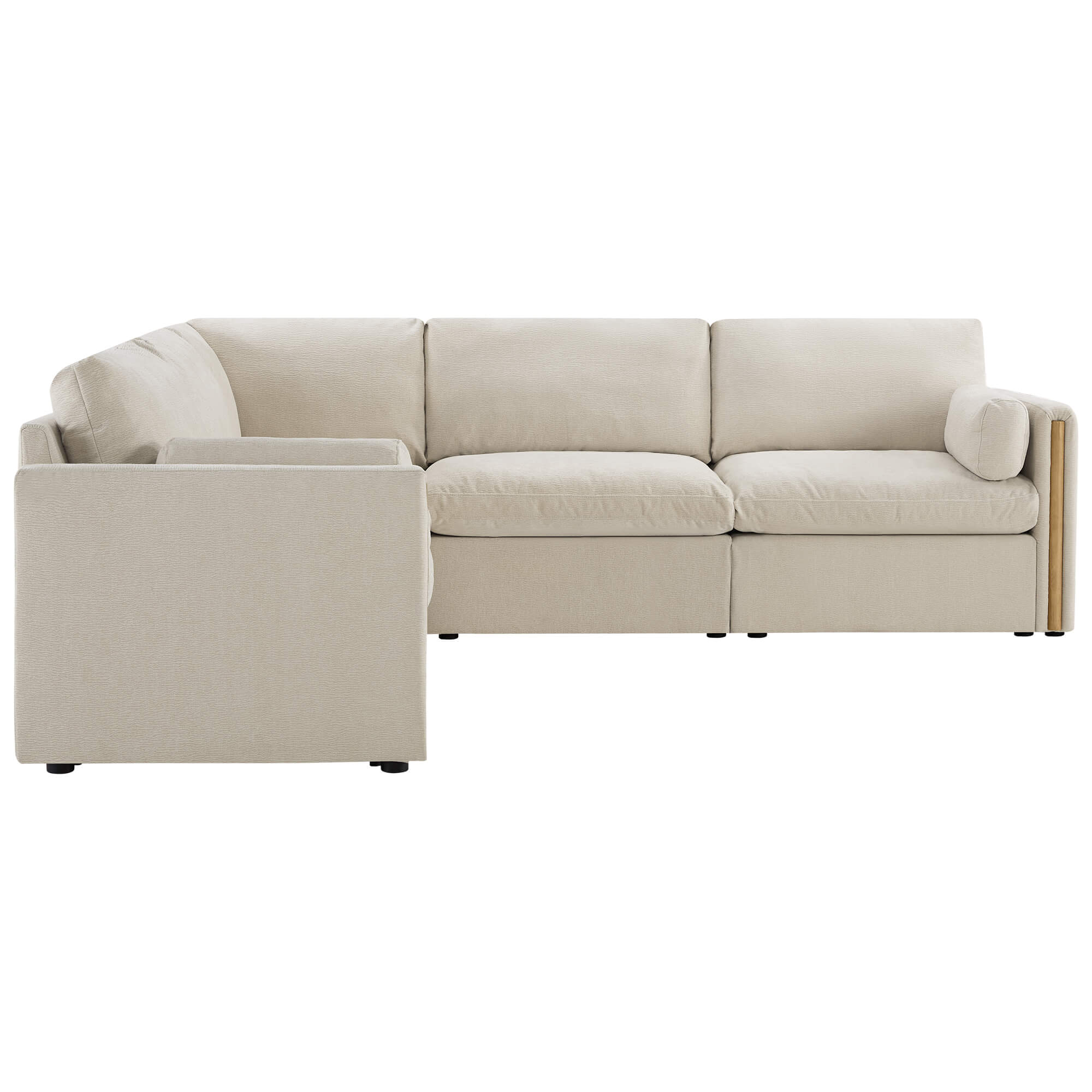 Jonathan Modern Cozy Chenille 5-seat Modular Sofa with Hidden Storage - Image 28