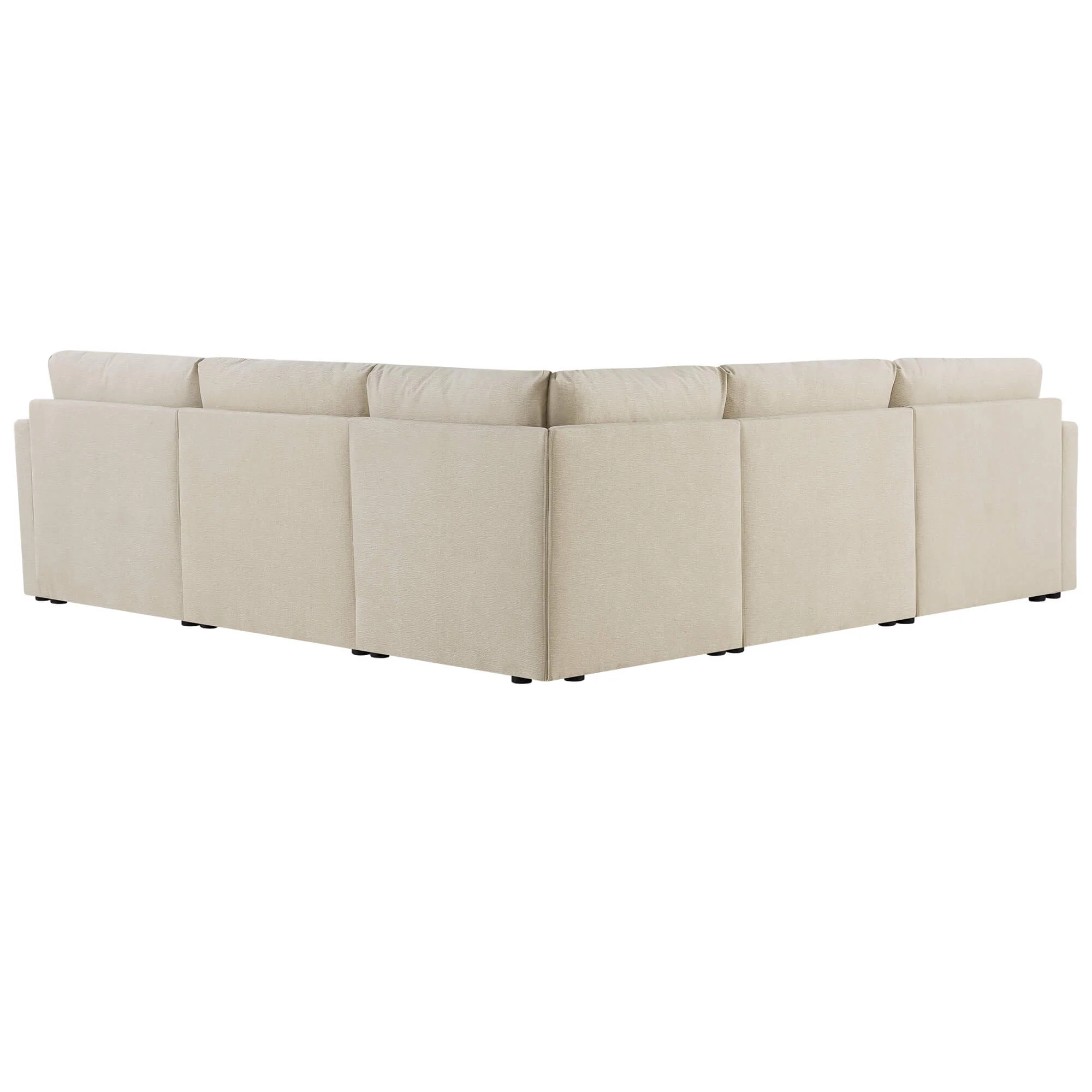 Jonathan Modern Cozy Chenille 6-seat Modular Sofa with Hidden Storage - Image 23