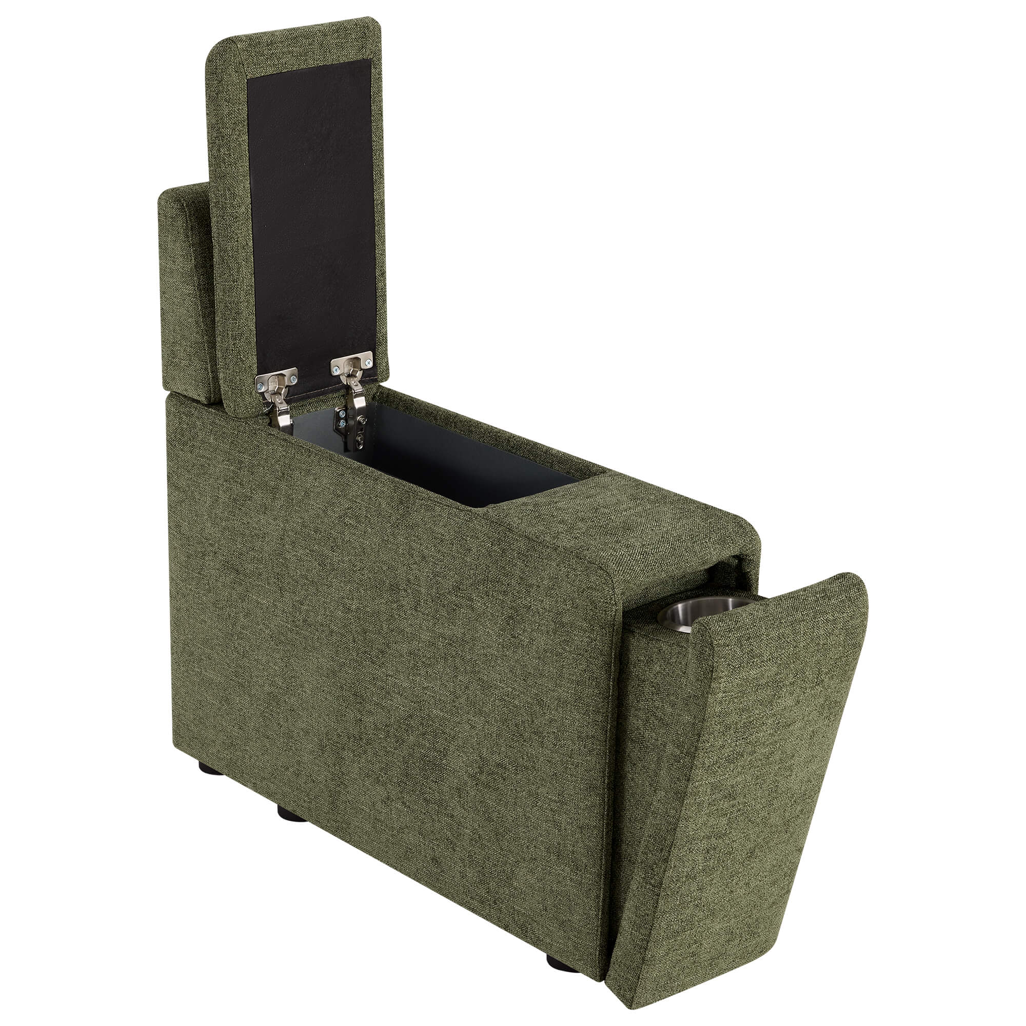 Jonathan Modern Cozy Chenille Console Table - Image 2