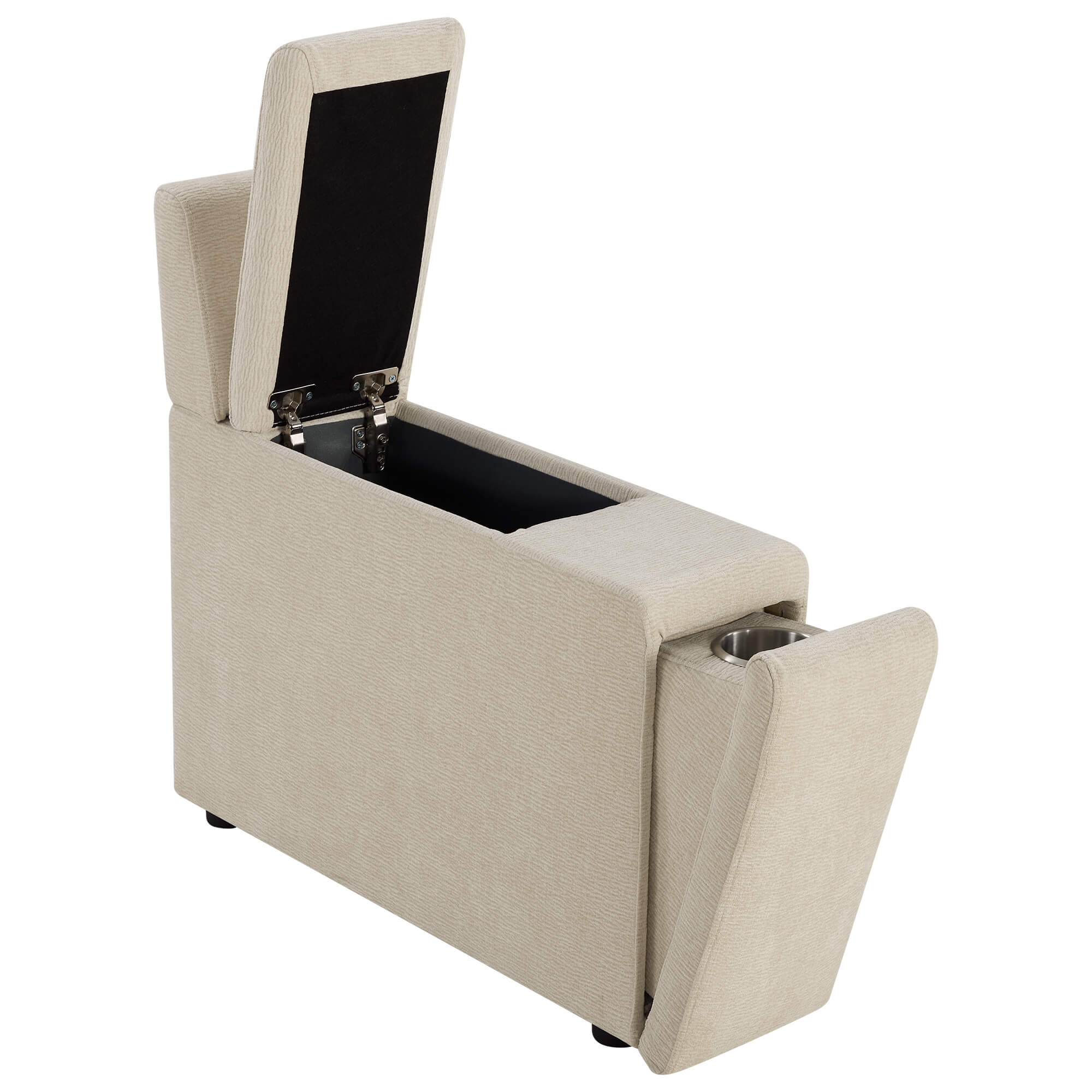 Jonathan Modern Cozy Chenille Console Table - Image 3