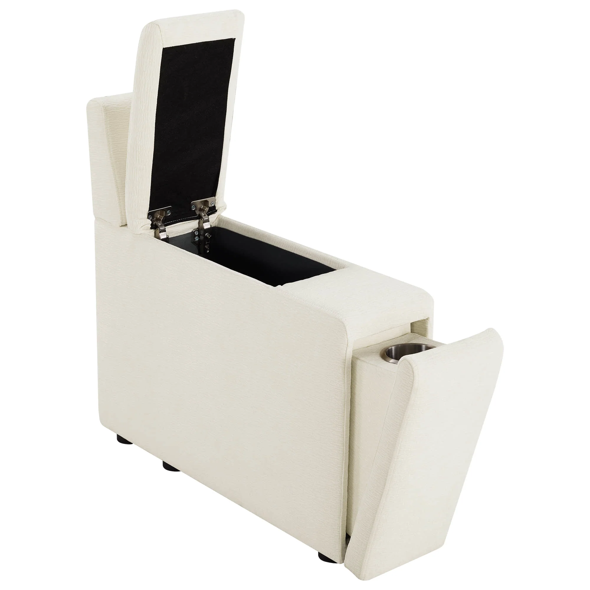Jonathan Modern Cozy Chenille Console Table - Image 5