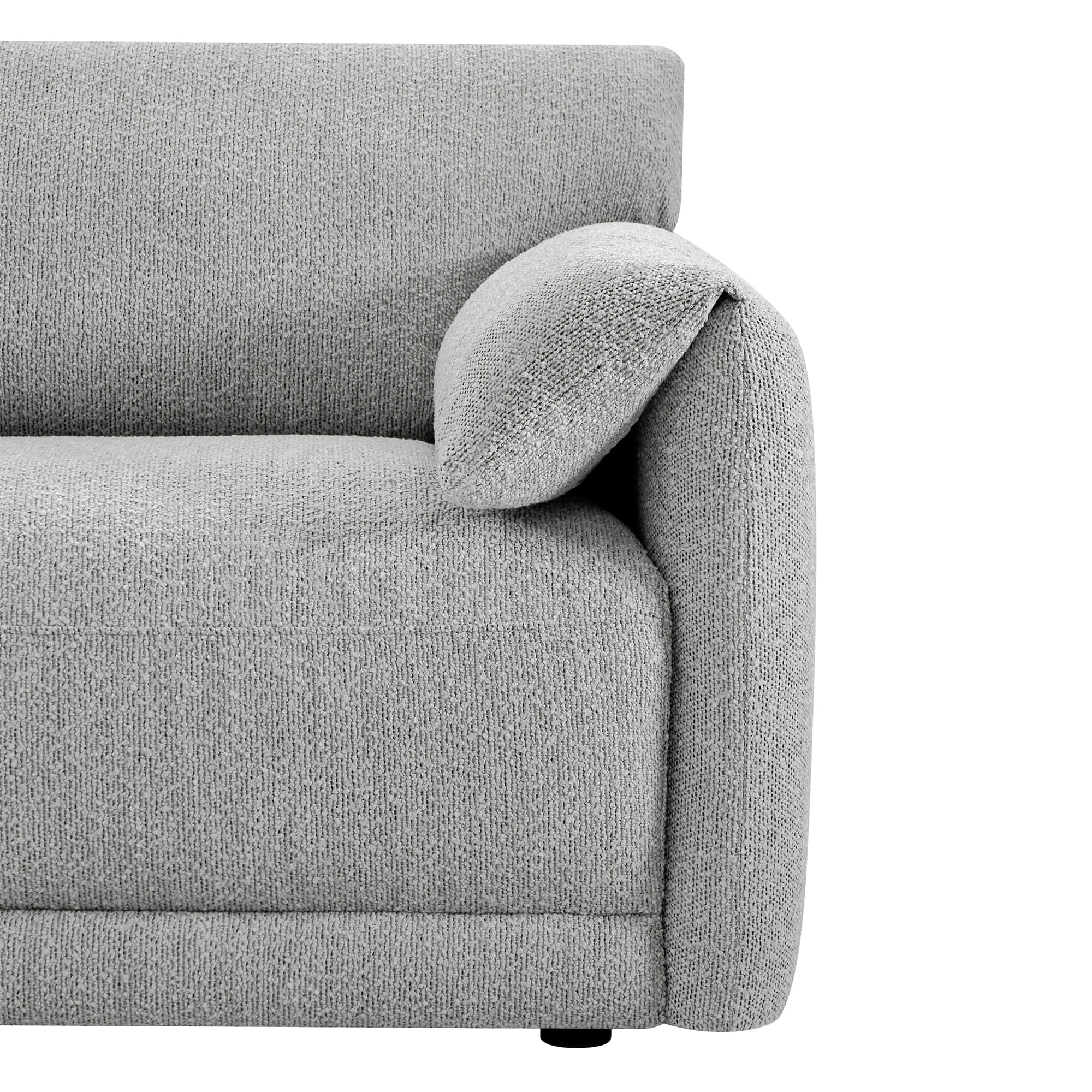 Josie Performance Boucle 4-Piece Modular Sectional (115.7'') - Image 9