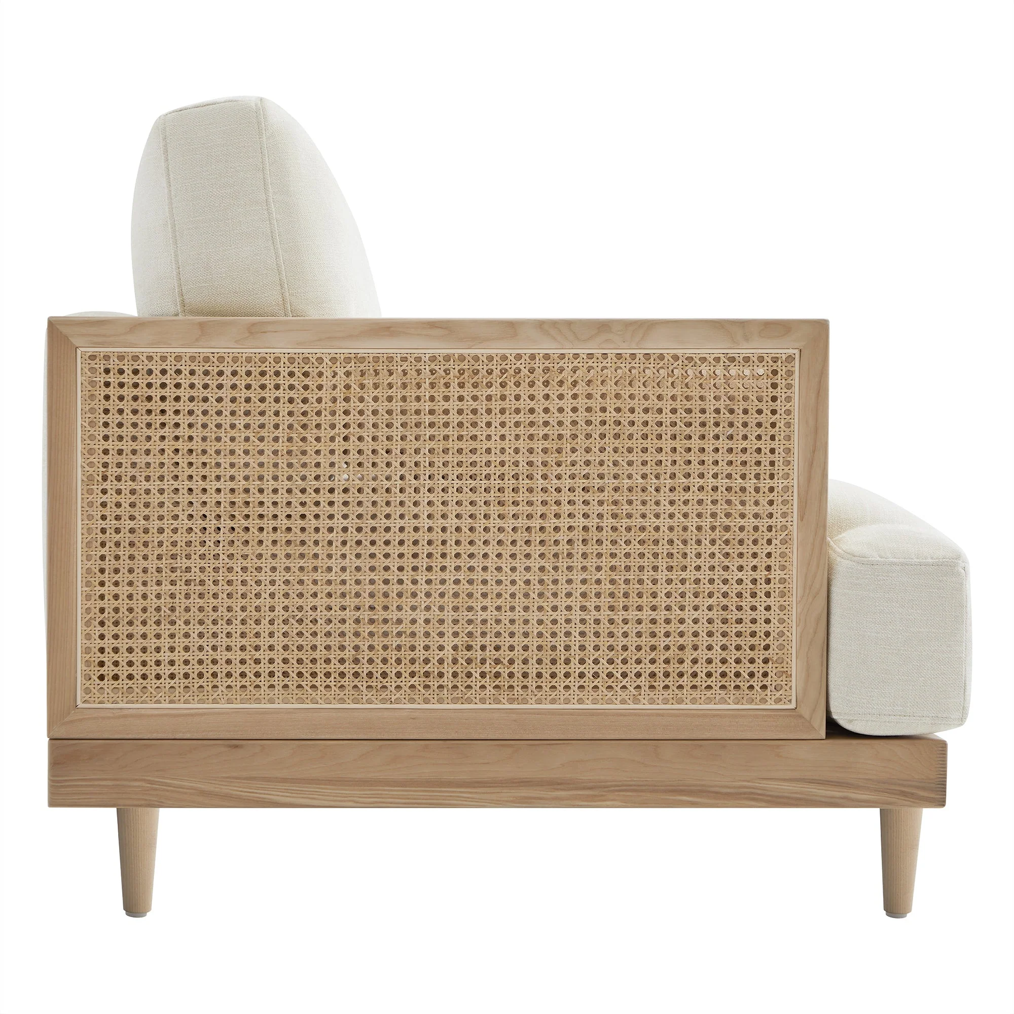 Julane Modern Cane Armchair (41.8") - Image 5