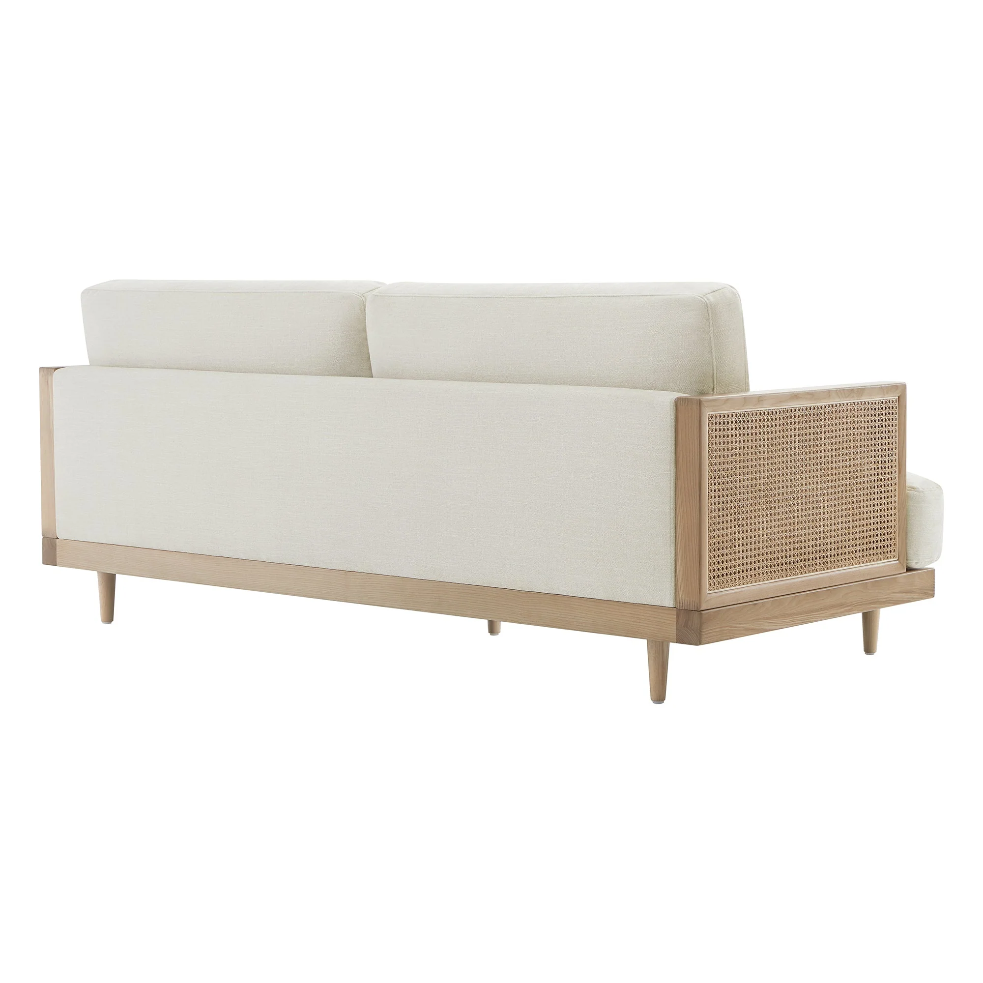 Julane Modern 3-Seater Cane Sofa (78.75'') - Image 9