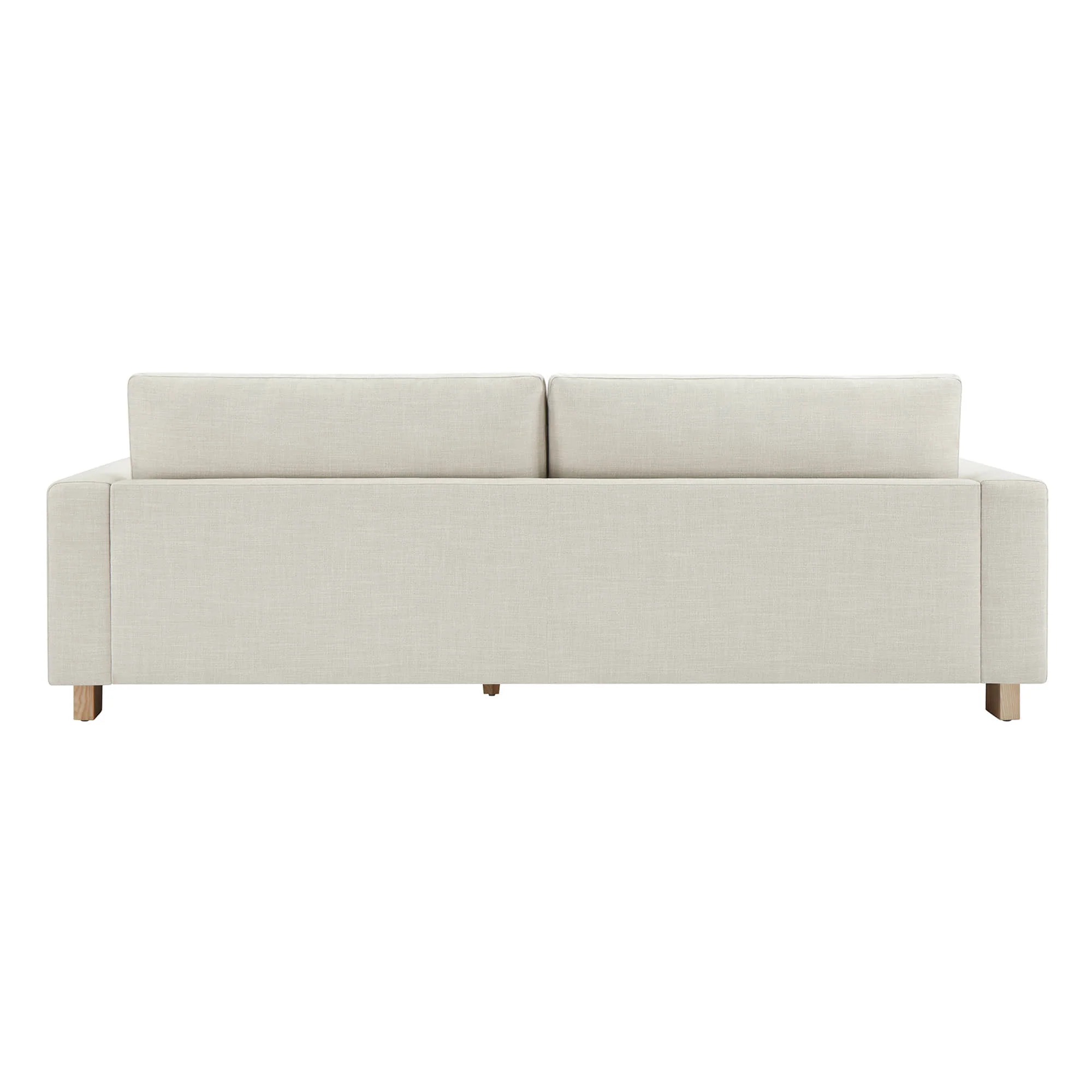 Keaton Performance Fabric 3-Seater Sofa with Ash Wood Base (99'') - Image 12
