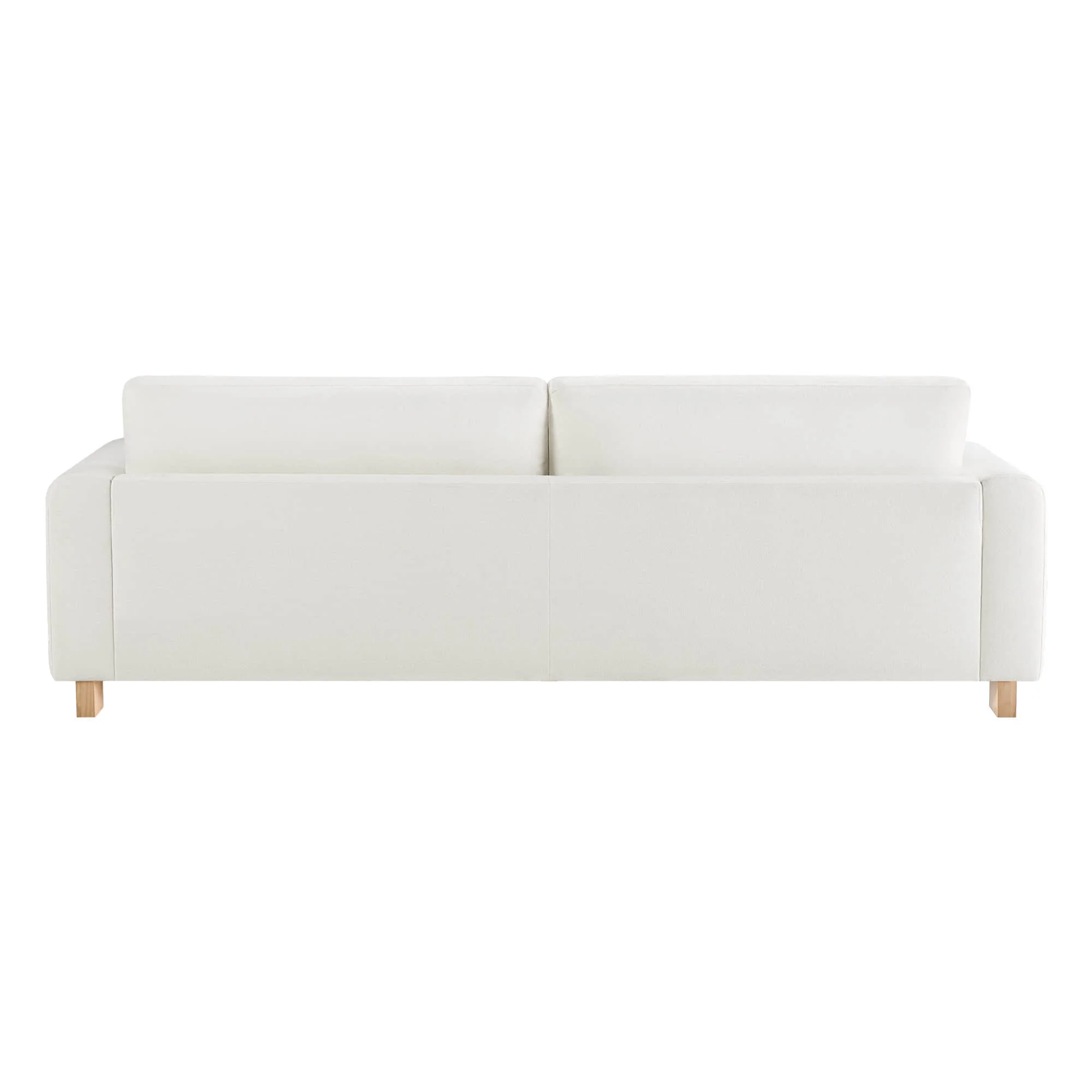 Keaton Performance Fabric 3-Seater Sofa with Ash Wood Base (99'') - Image 14