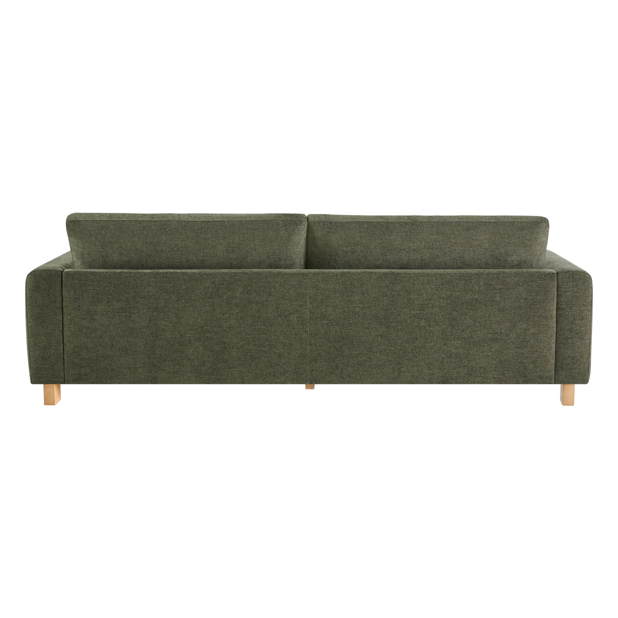 Keaton Performance Fabric 3-Seater Sofa with Ash Wood Base (99'') - Image 16