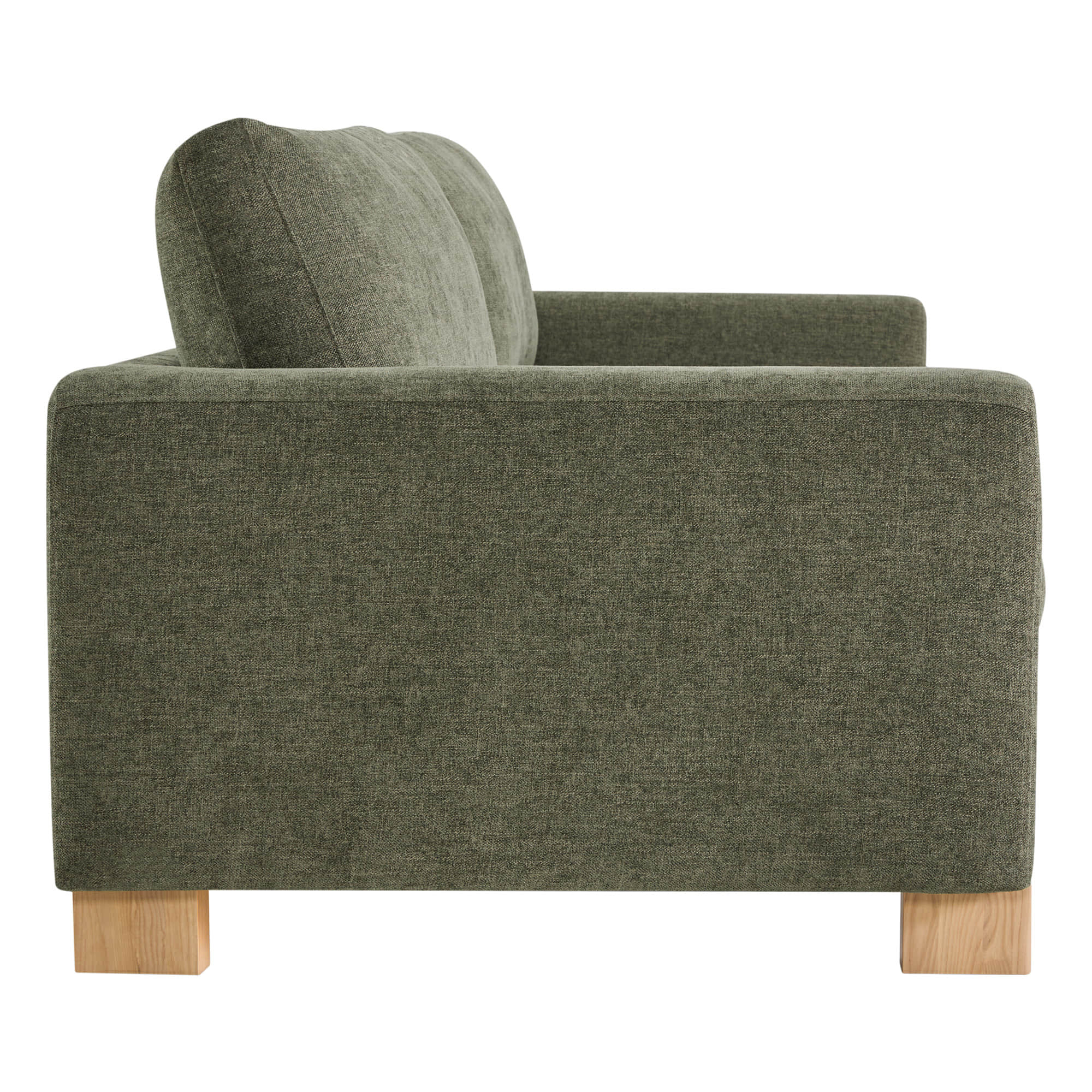 Keaton Performance Fabric 3-Seater Sofa with Ash Wood Base (99'') - Image 31