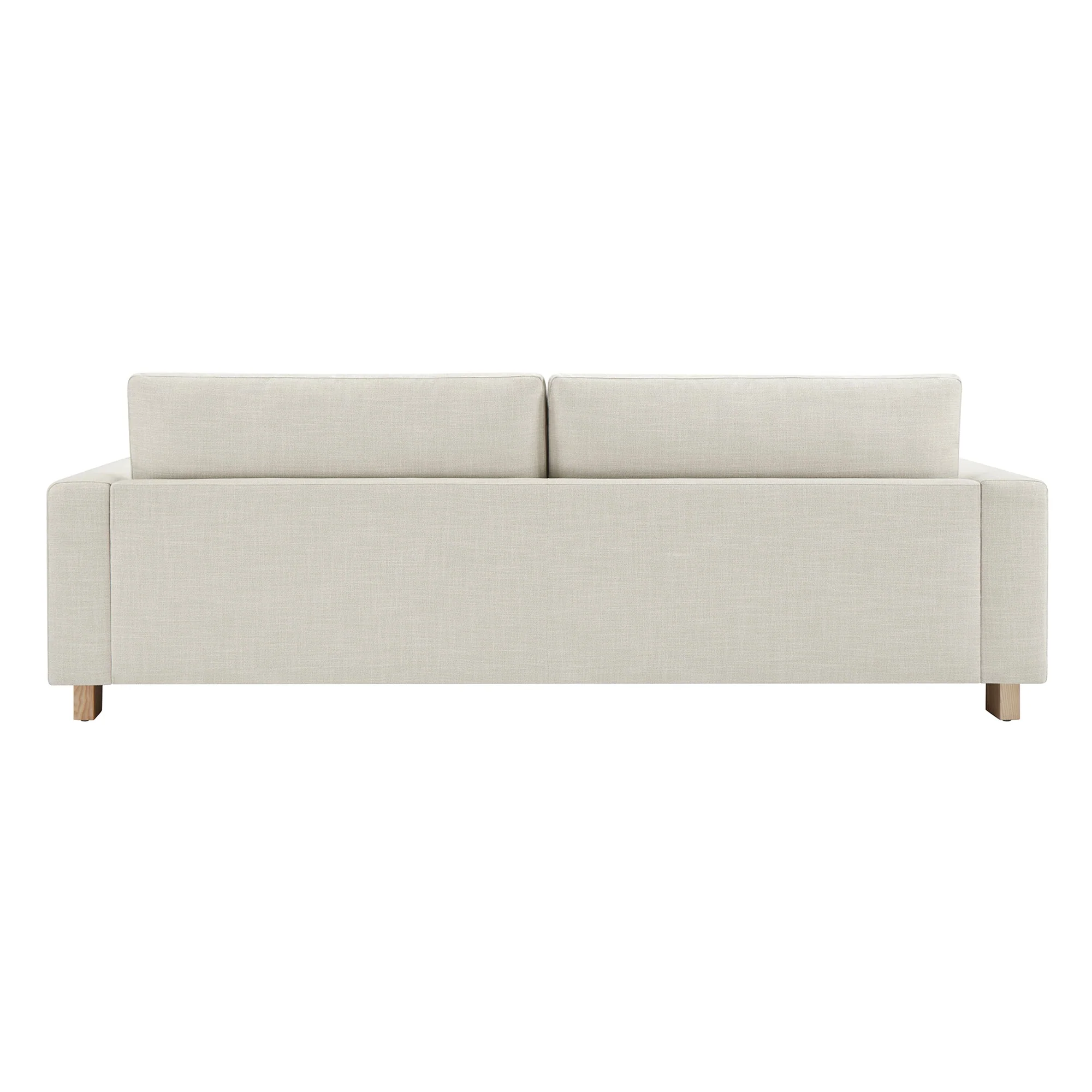 Keaton Performance Fabric 3-Seater Sofa with Ash Wood Base (99'') - Image 8