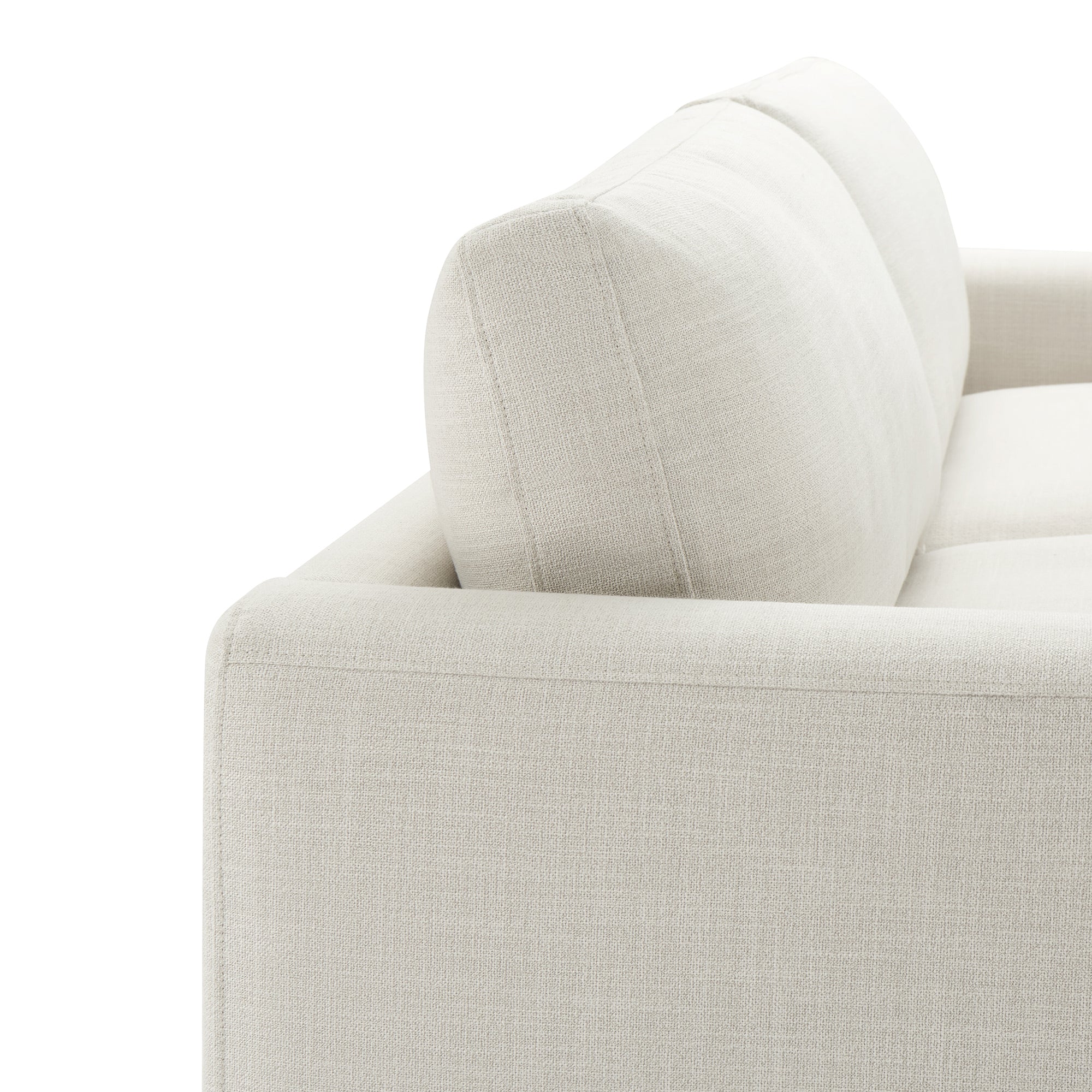 Keaton Performance Fabric 3-Seater Sofa with Ash Wood Base (99'') - Image 9