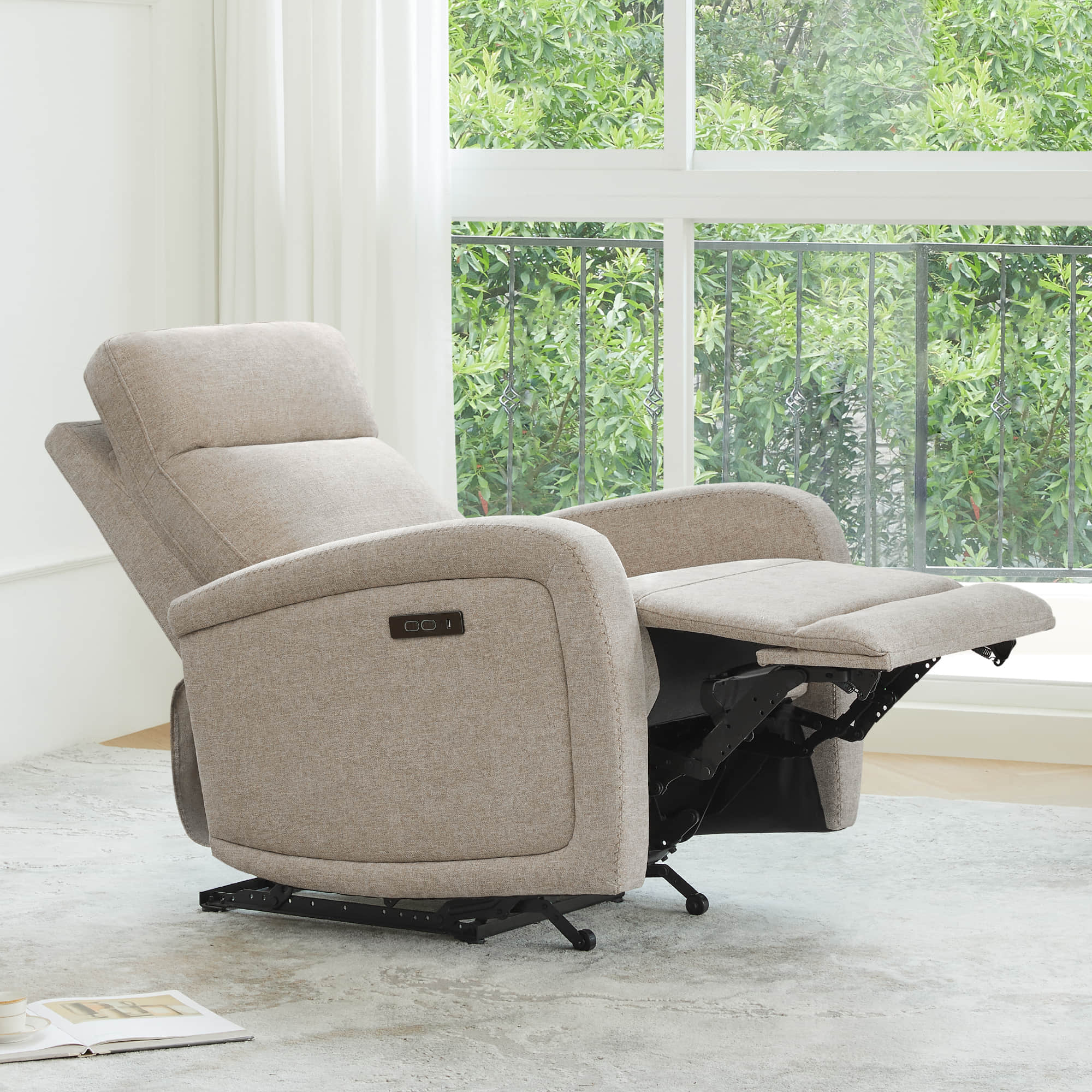 Keni Wall Hugger Power Recliner with Power Headrest - Image 8