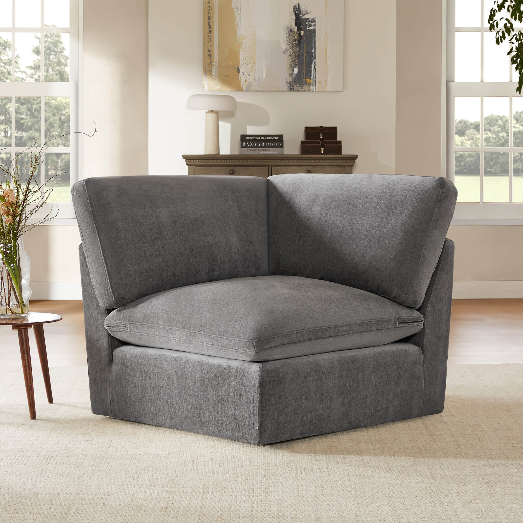 Kenna Modular 4 Seat Sofa-Chaise Sectional - Image 30