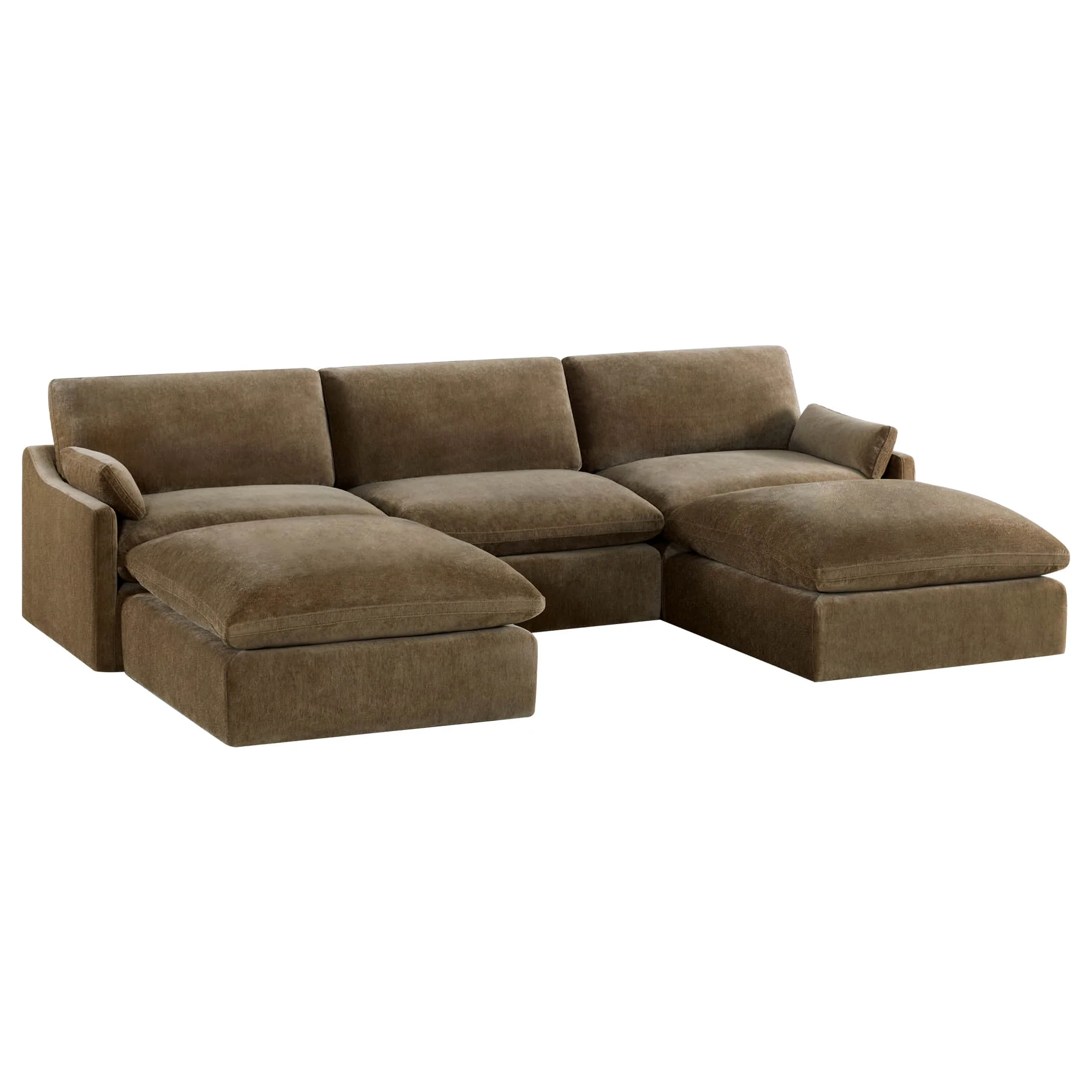 Kenna Modular 5 Seat Sofa Chaise Sectional - Image 17