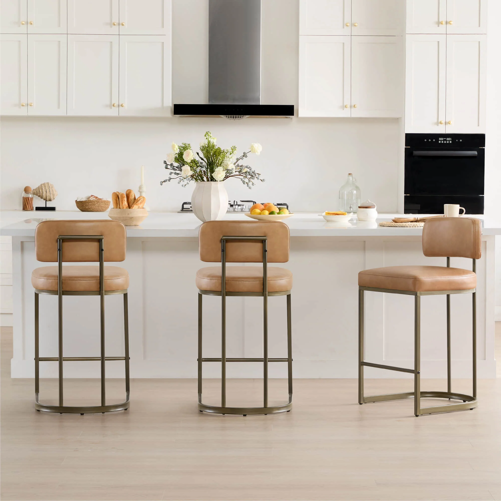 Kenya Modern Upholstered Counter Stool - Image 12