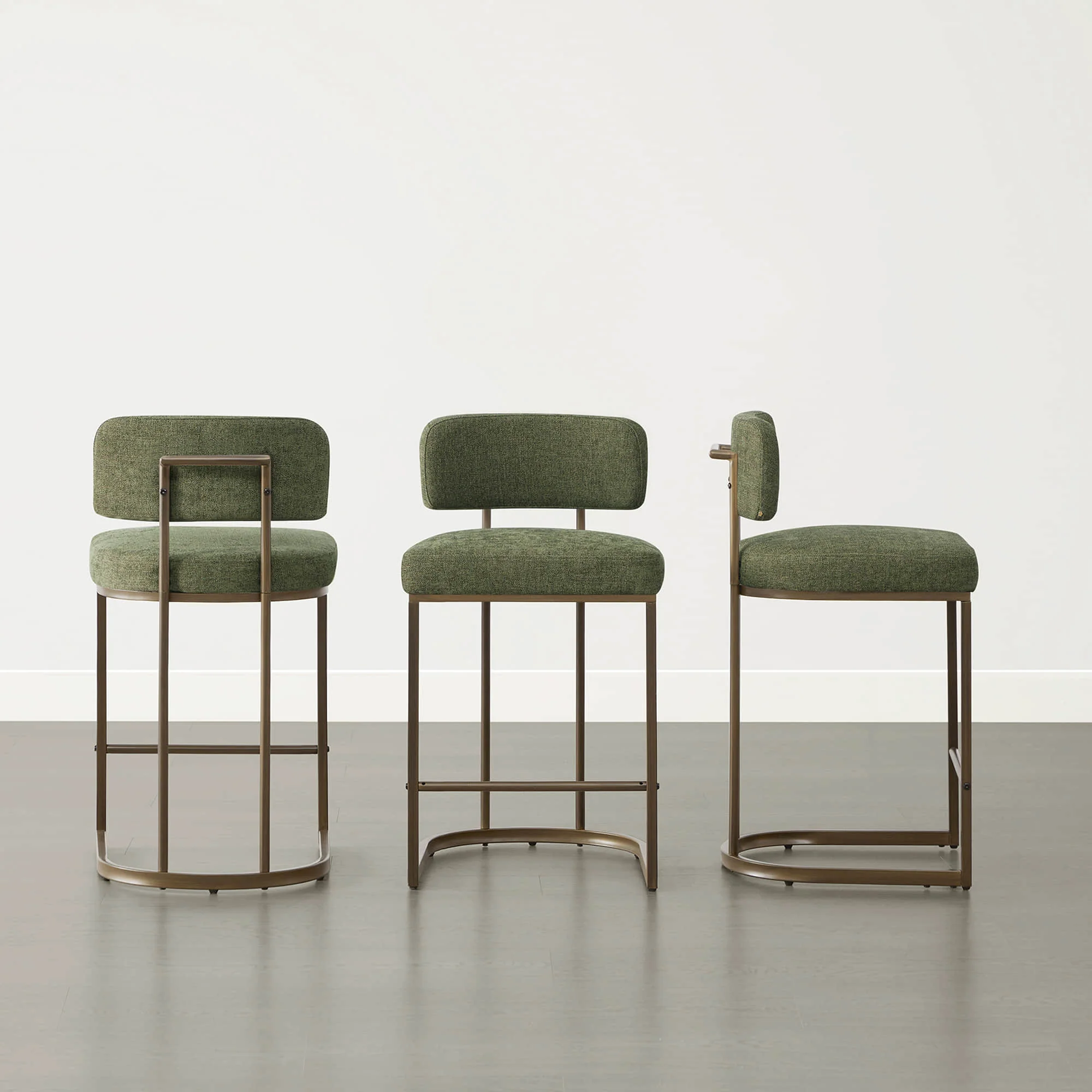 Kenya Modern Upholstered Counter Stool - Image 4