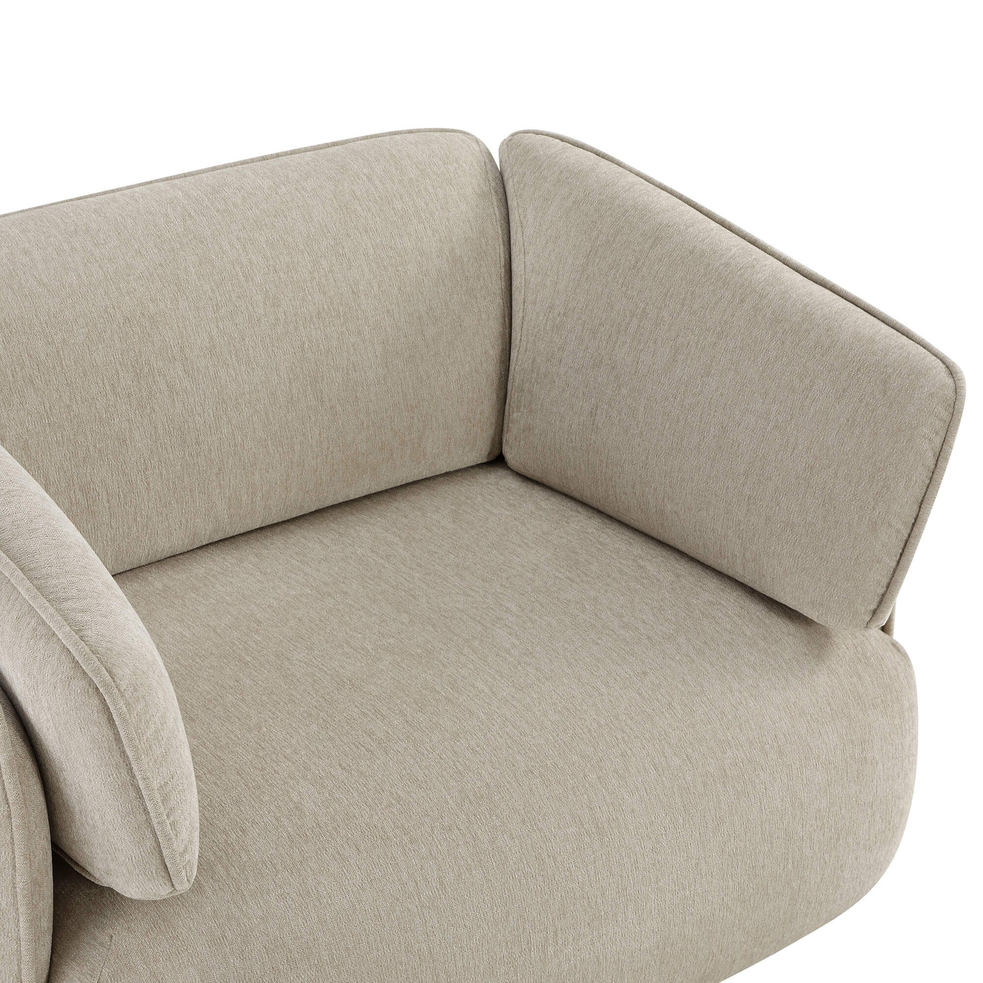 Lauren Feather Filled Swivel Oversized Armchair - Image 12