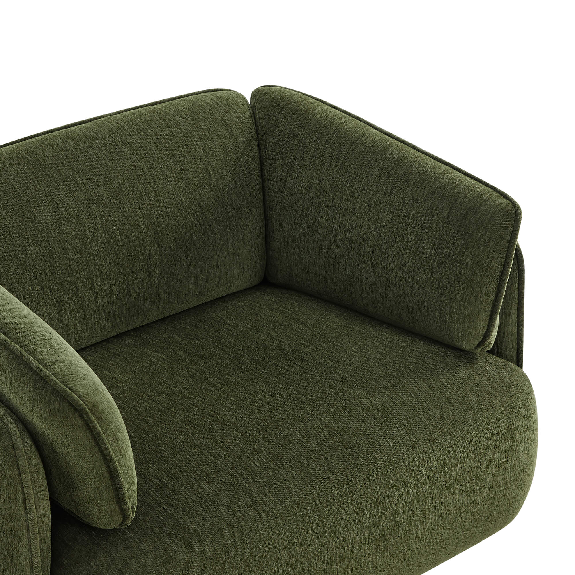 Lauren Feather Filled Swivel Oversized Armchair - Image 17