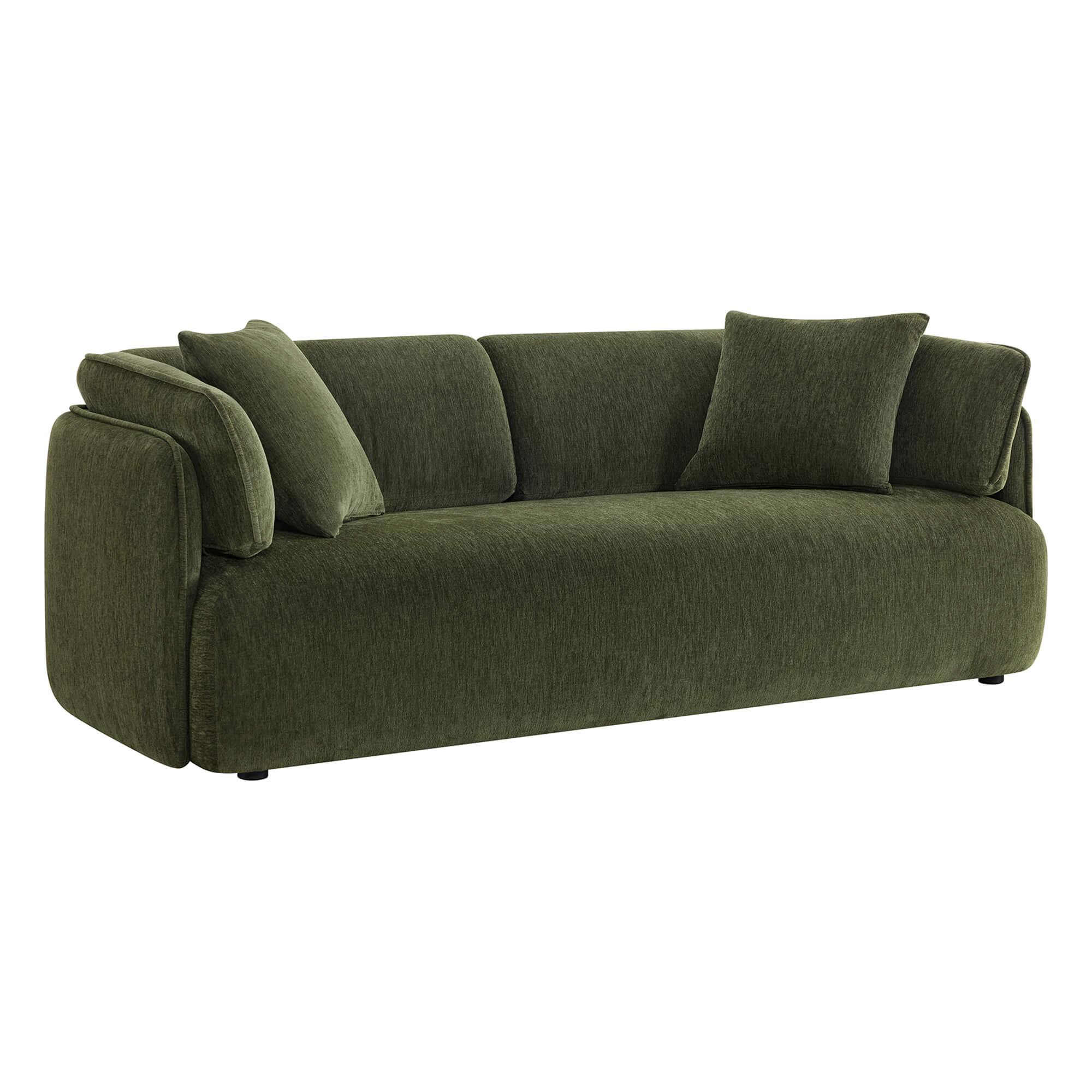 Lauren Modern Wraparound 3-Seater Sofa with Feather Filling - Image 18