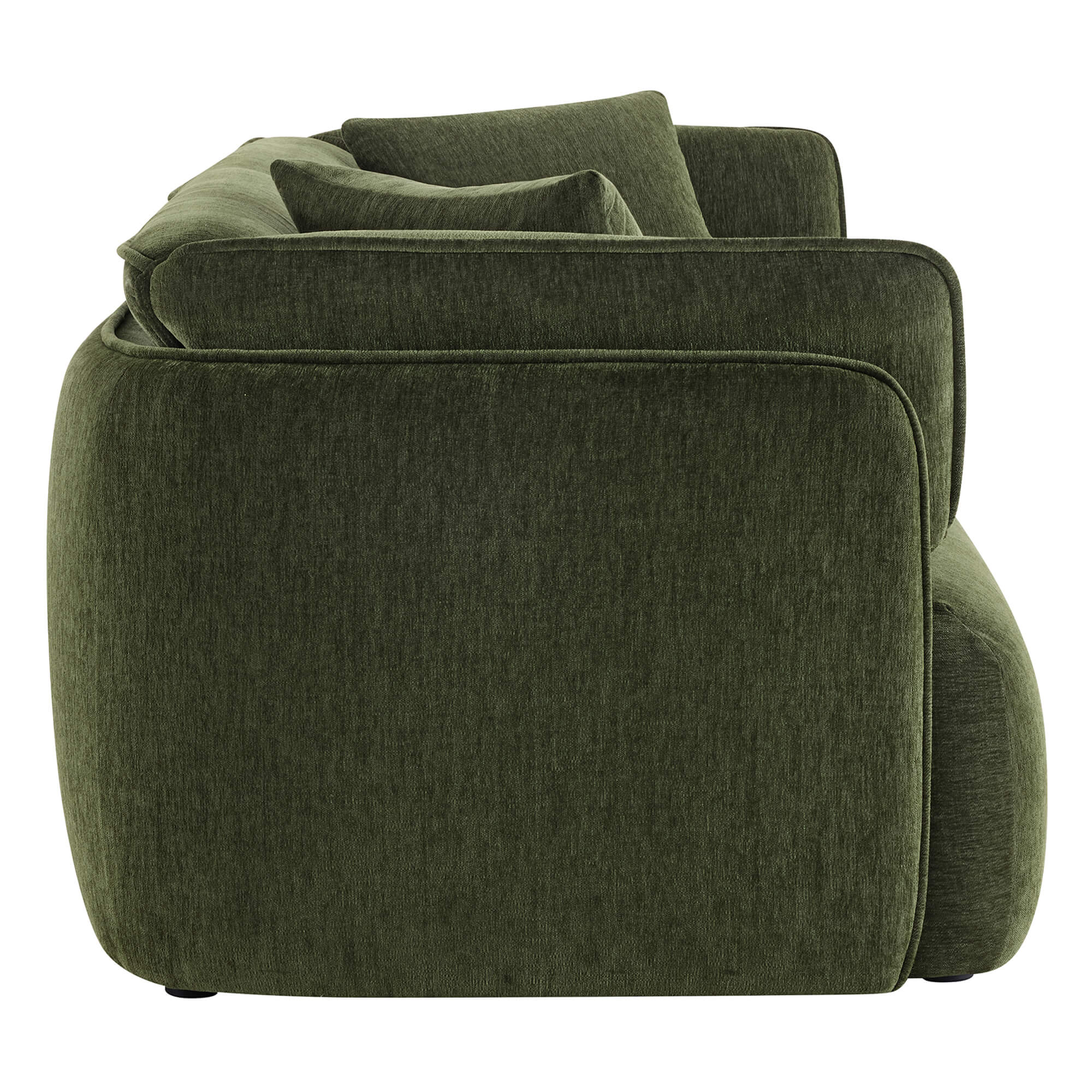 Lauren Modern Wraparound 3-Seater Sofa with Feather Filling - Image 25