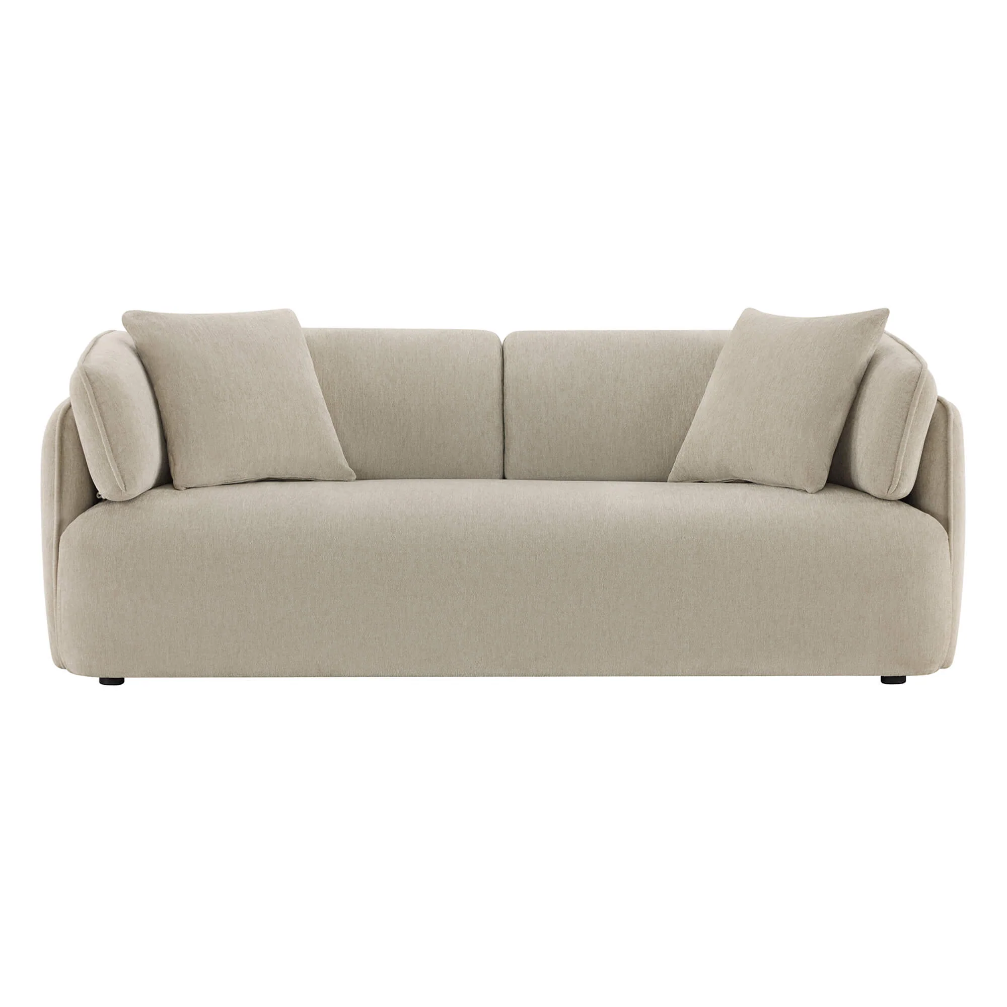 Lauren Modern Wraparound 3-Seater Sofa with Feather Filling - Image 7