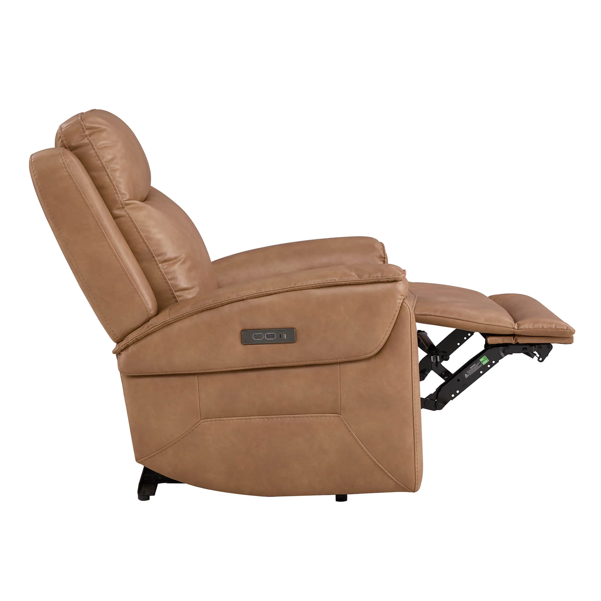 Leif Super Zero Gravity Power Leather Recliner - Image 29