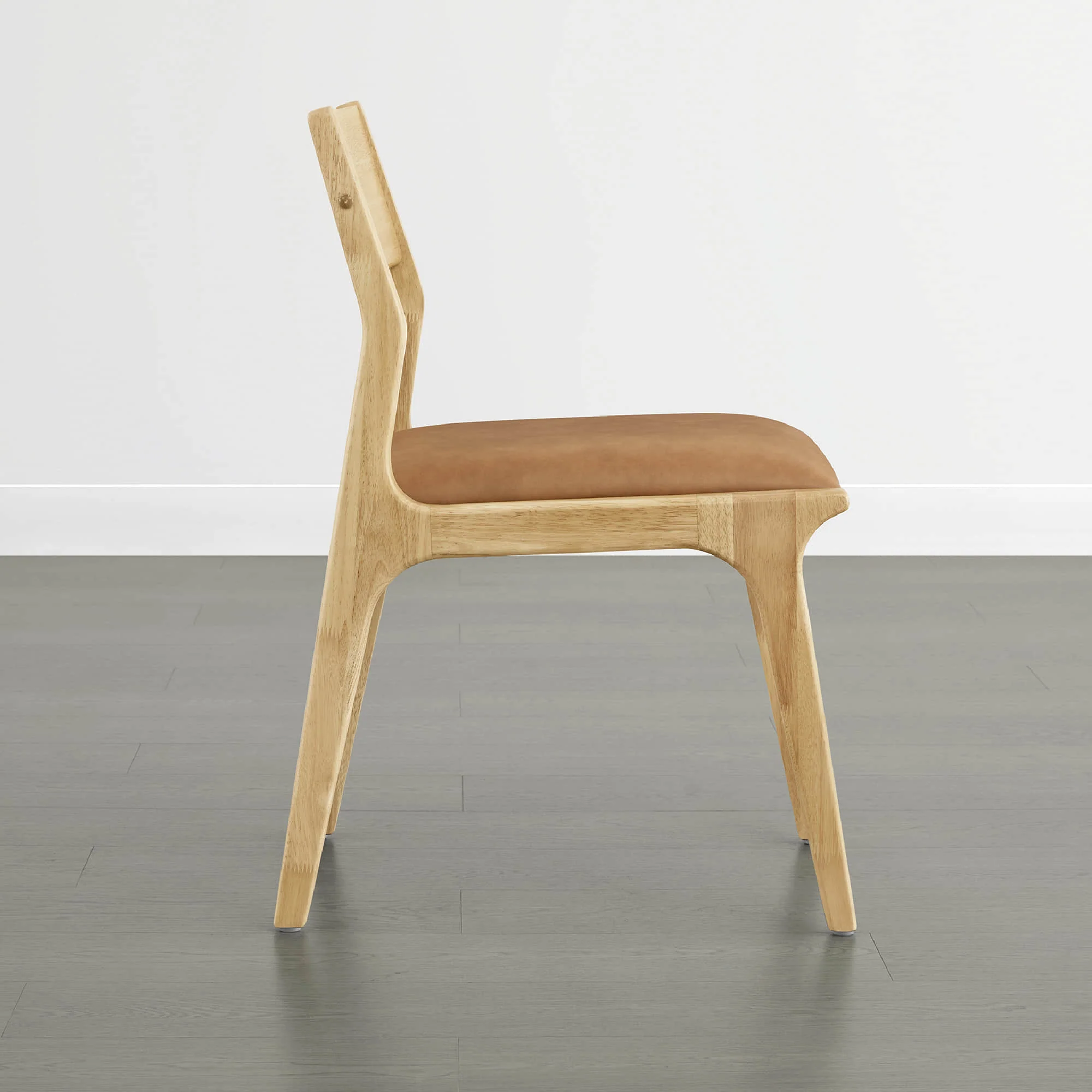 Levi Modern Solid Wood Upholstered Dining Chair (Set of 2) - Image 13