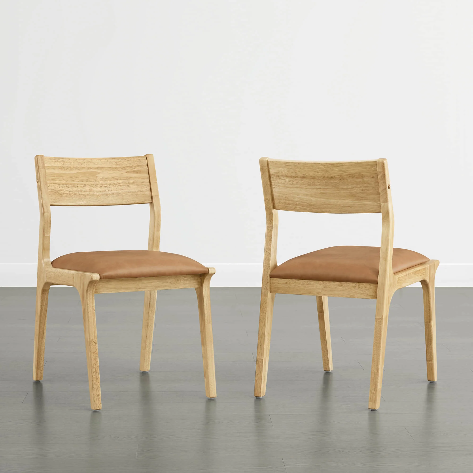 Levi Modern Solid Wood Upholstered Dining Chair (Set of 2) - Image 15