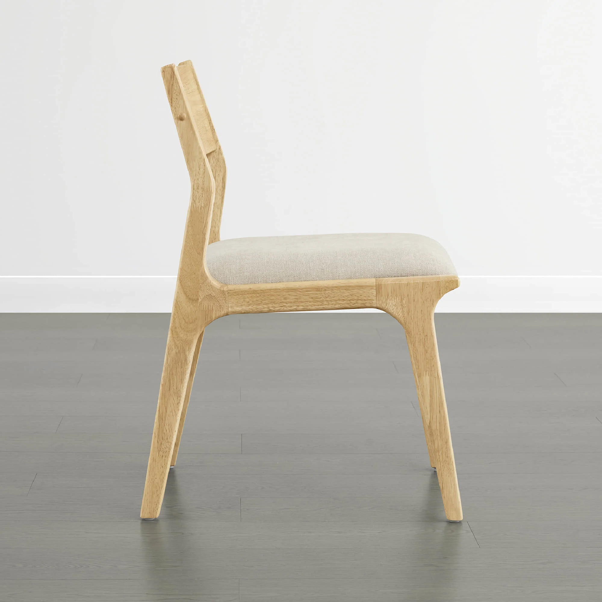 Levi Modern Solid Wood Upholstered Dining Chair (Set of 2) - Image 29
