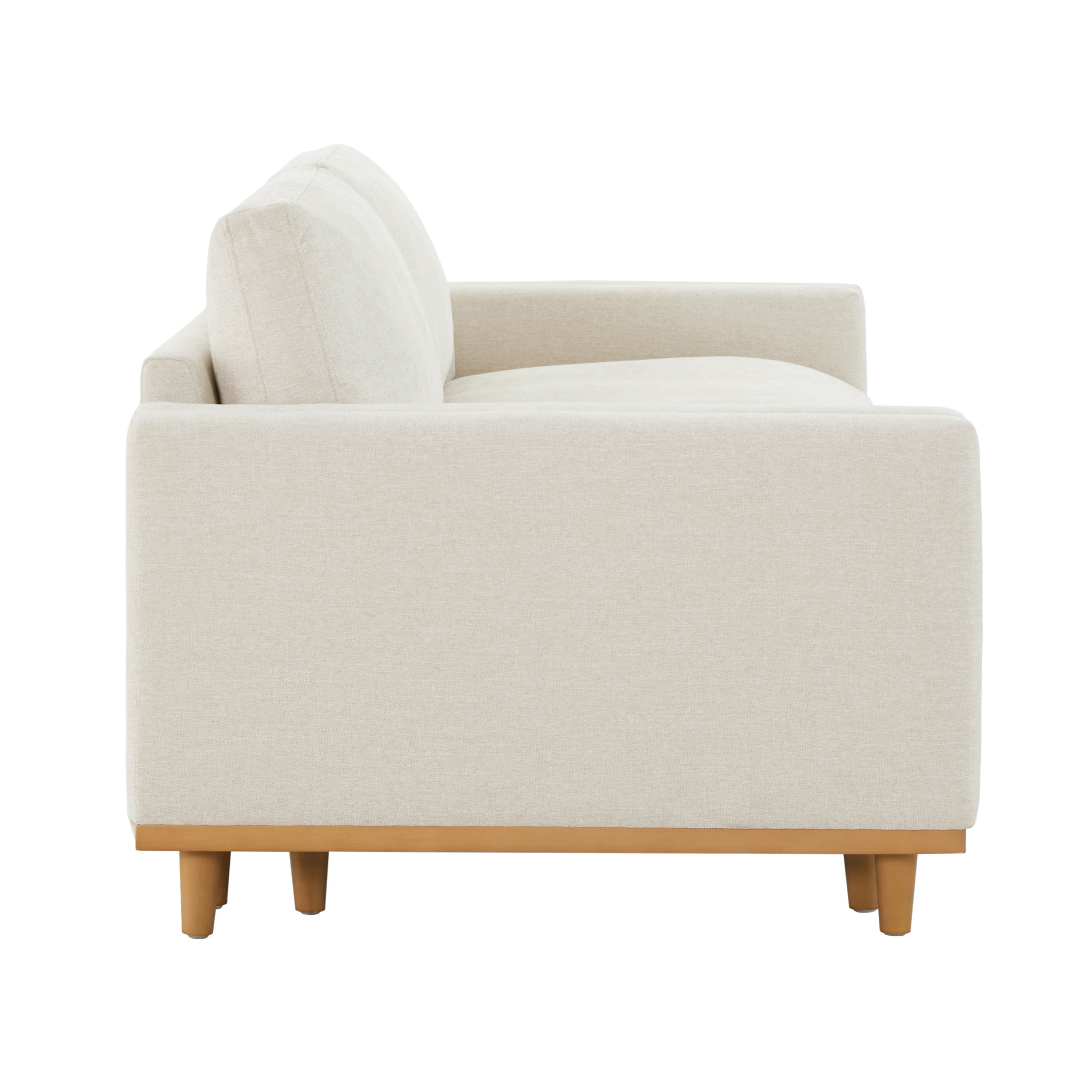 Liam 2-Piece Overstuffed Feather Wood Base Sectional Sofa - Image 6
