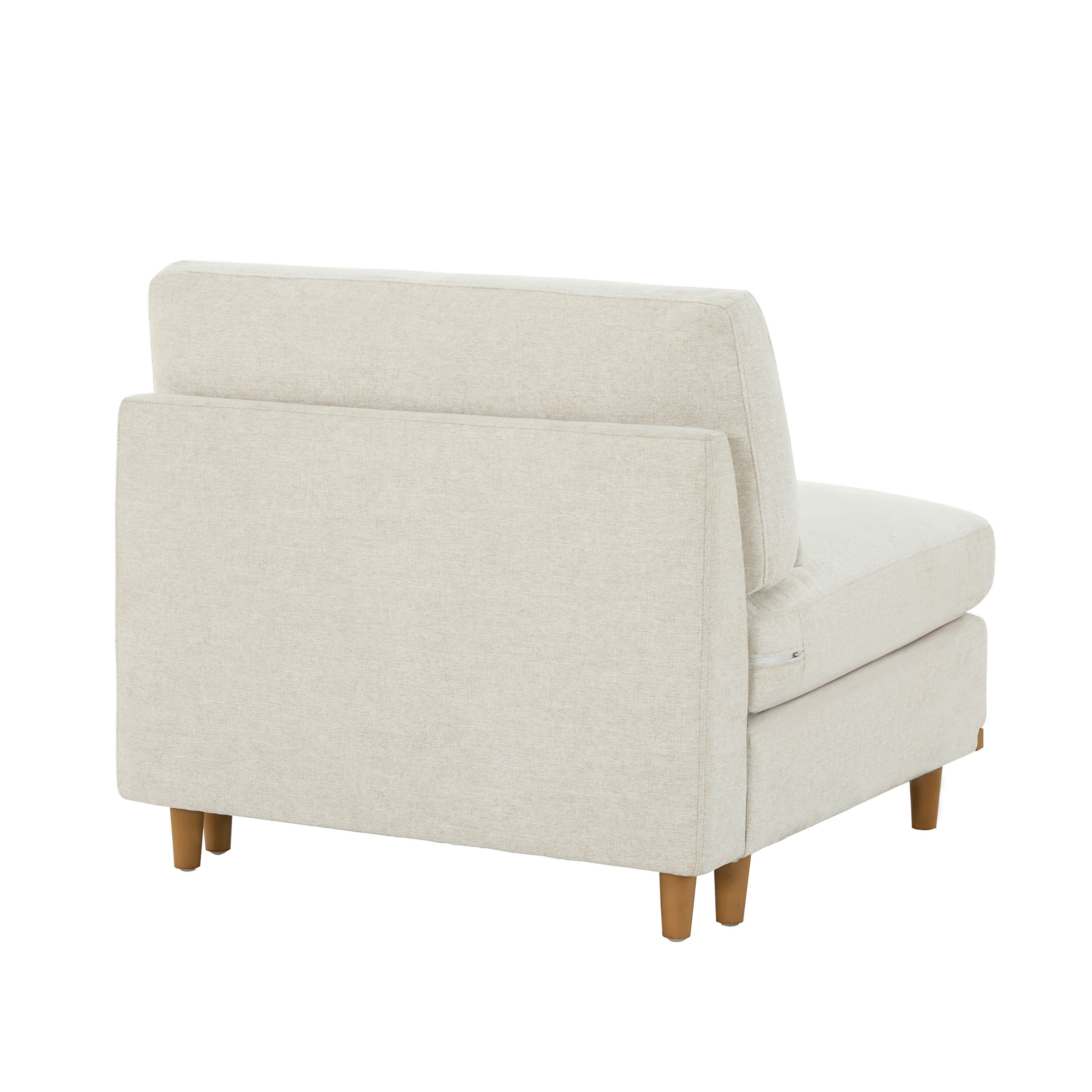 Liam 3-Piece Overstuffed Feather Wood Base Sectional Sofa - Image 19