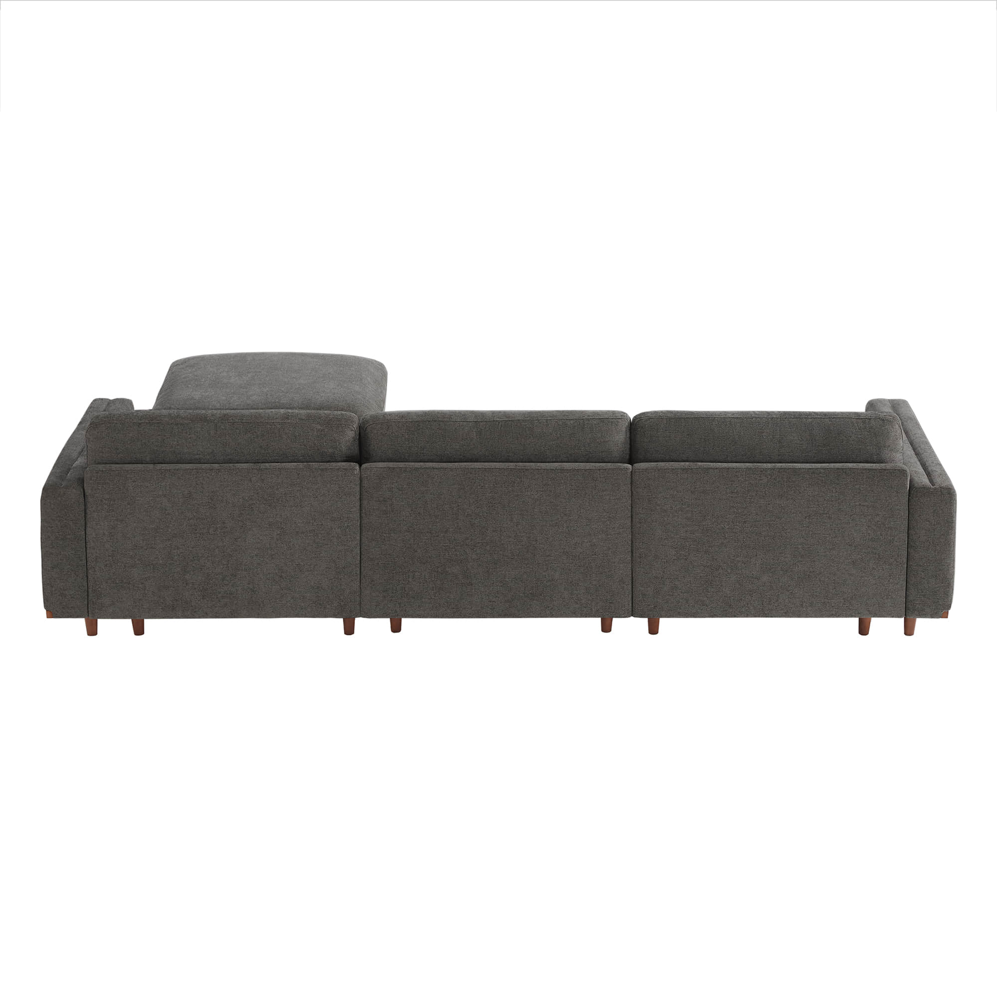 Liam 4-Piece Overstuffed Feather Wood Base Sectional Sofa - Image 63