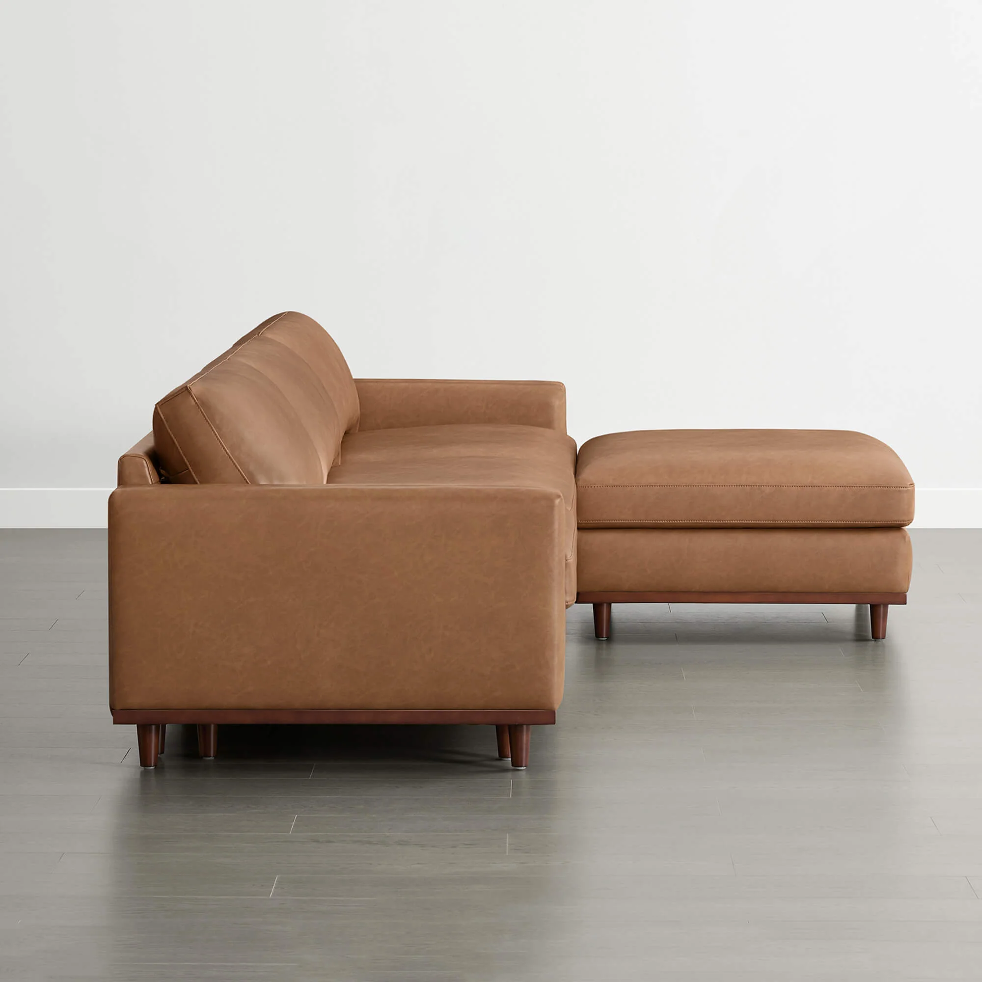 Liam 4-Piece Overstuffed Feather Wood Base Sectional Sofa - Image 76