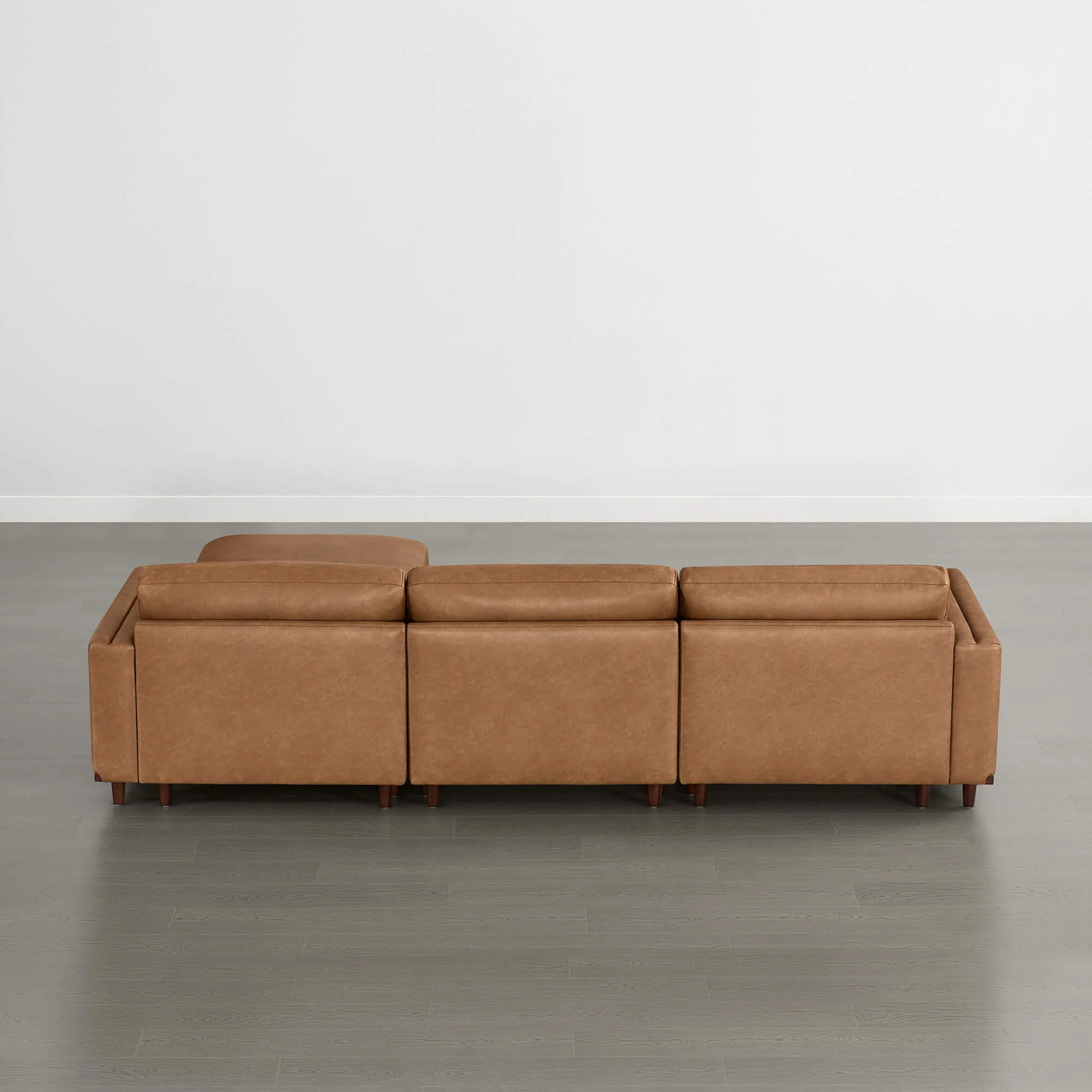 Liam 4-Piece Overstuffed Feather Wood Base Sectional Sofa - Image 77